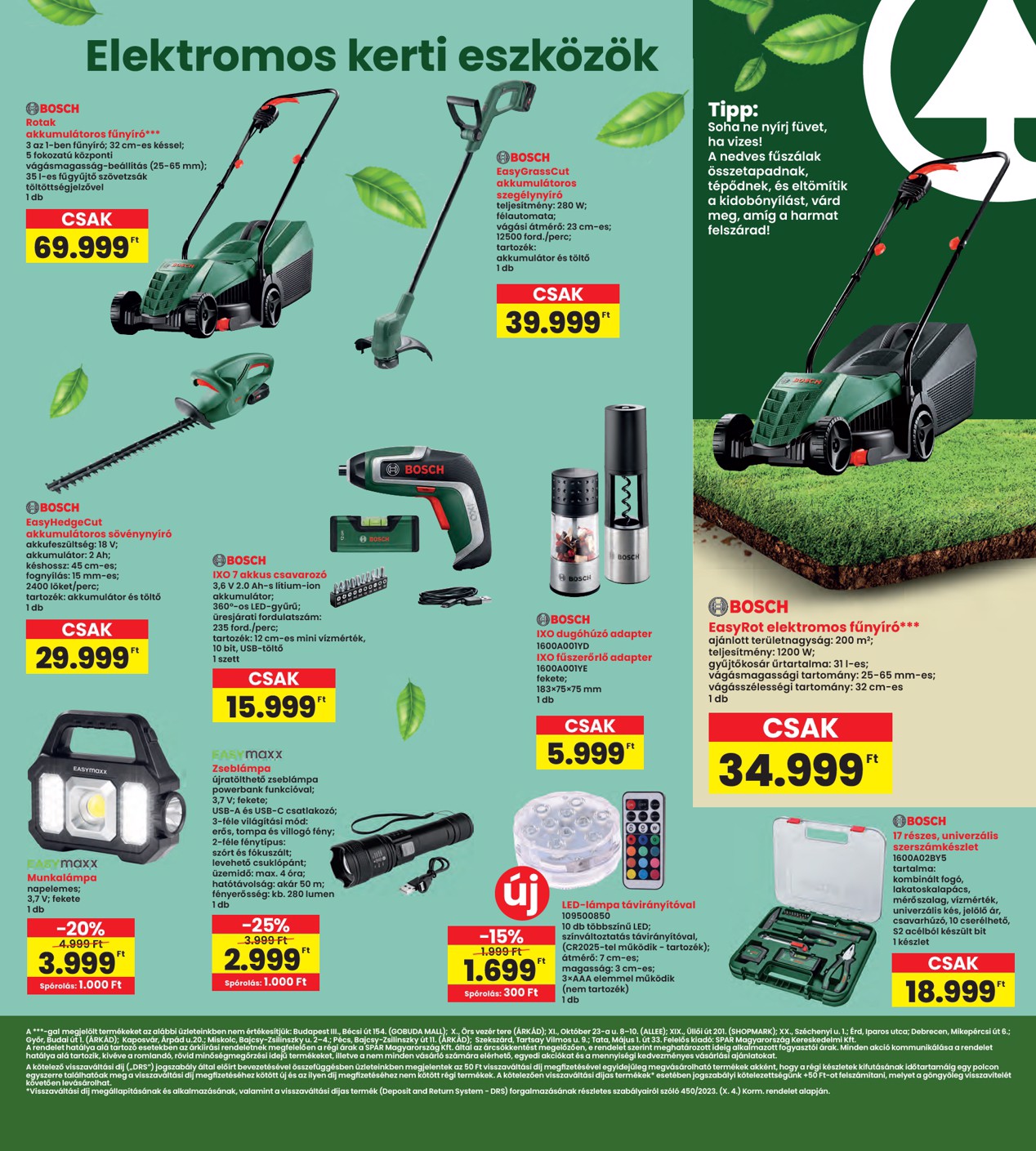 spar - INTERSPAR - Kert katalógus akciós újság, érvényes 2026.03.12. - 2026.03.25. - page: 7