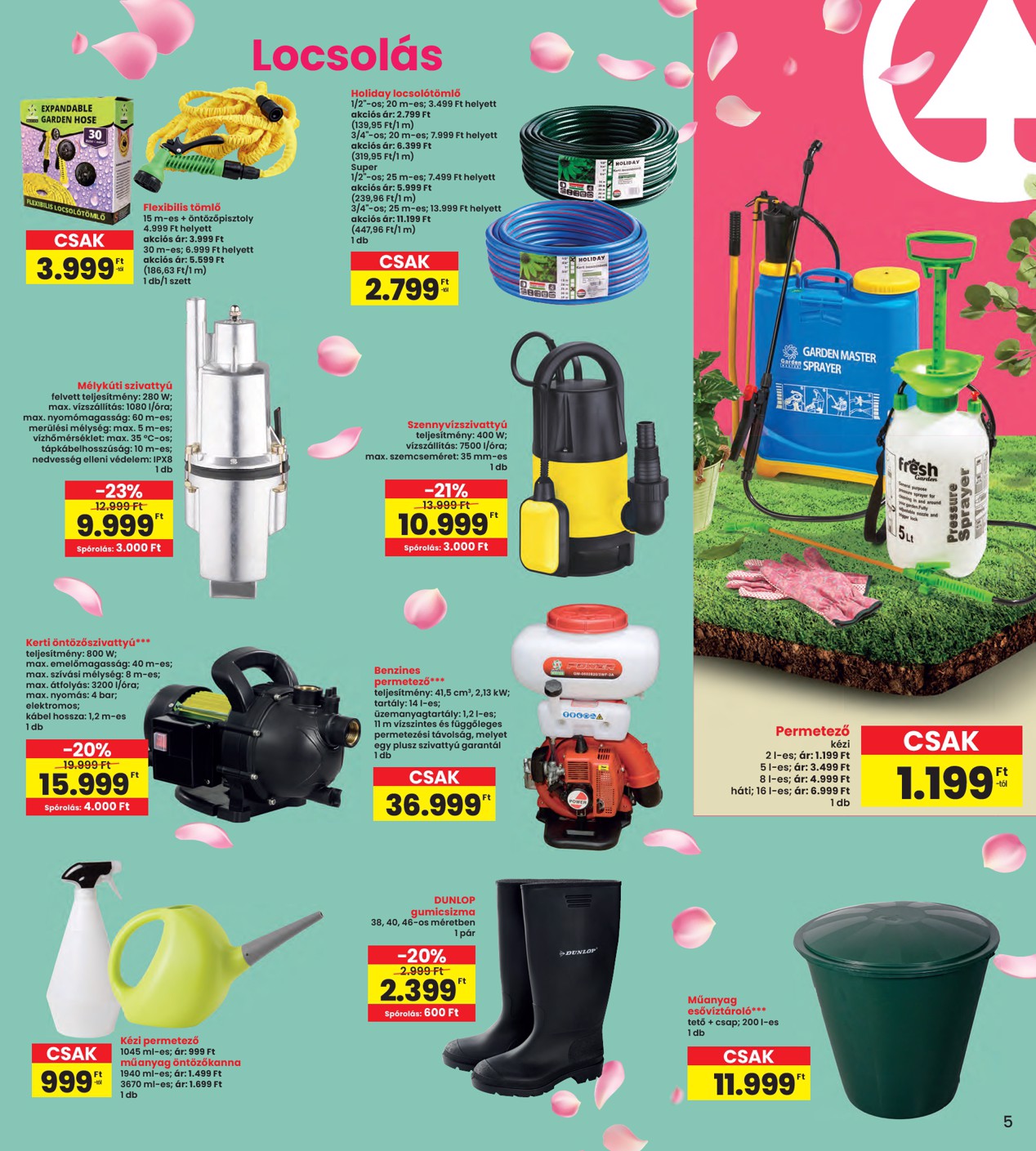 spar - INTERSPAR - Kert katalógus akciós újság, érvényes 2026.03.12. - 2026.03.25. - page: 5