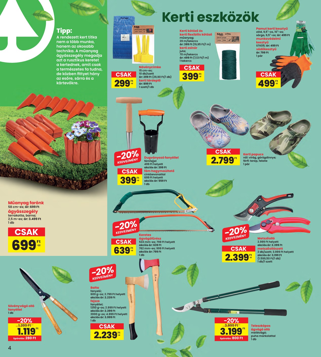spar - INTERSPAR - Kert katalógus akciós újság, érvényes 2026.03.12. - 2026.03.25. - page: 4