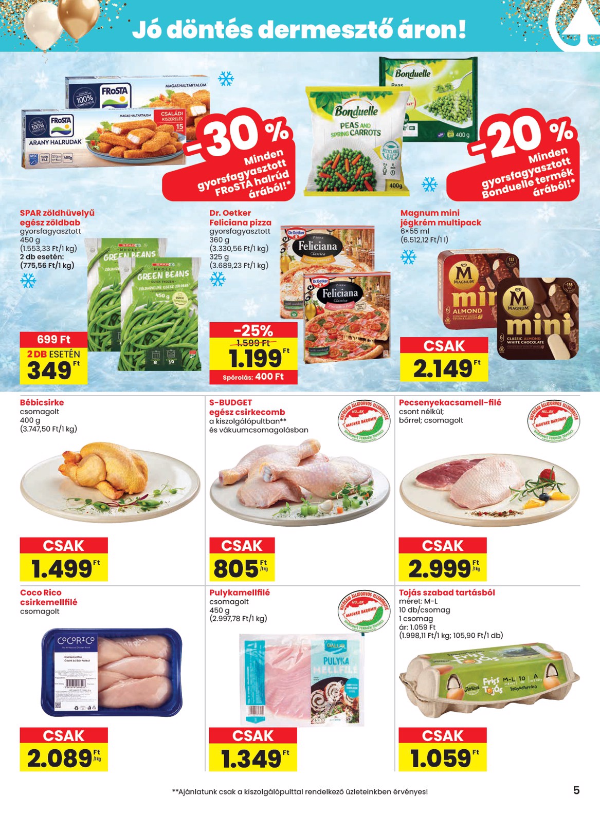 spar - SPAR akciós újság, érvényes 2026.03.12. - 2026.03.18. - page: 5