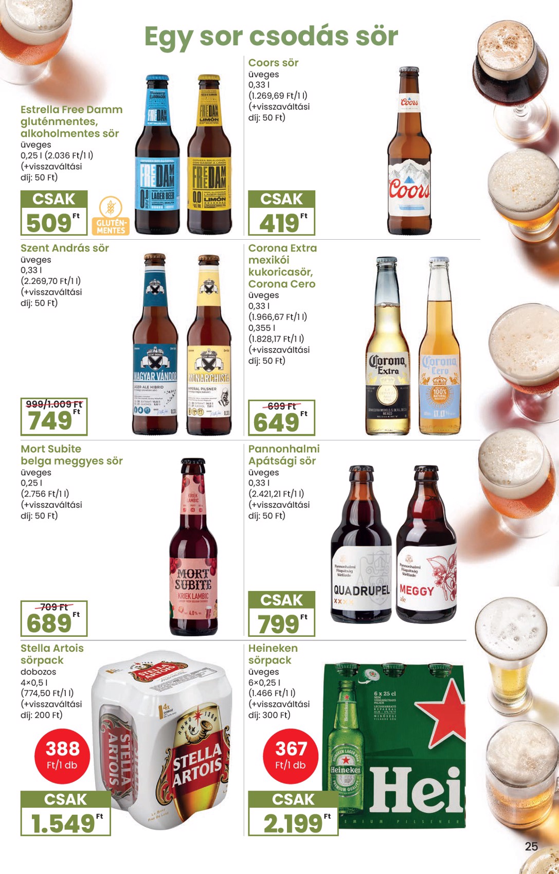 spar - SPAR - Ínyenc katalógus akciós újság, érvényes 2026.03.09. - 2026.04.08. - page: 25