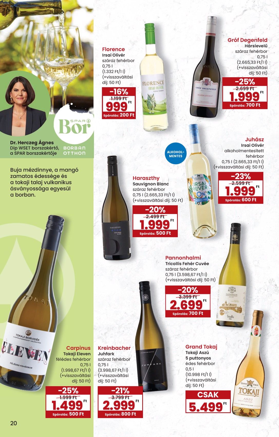 spar - SPAR - Ínyenc katalógus akciós újság, érvényes 2026.03.09. - 2026.04.08. - page: 20