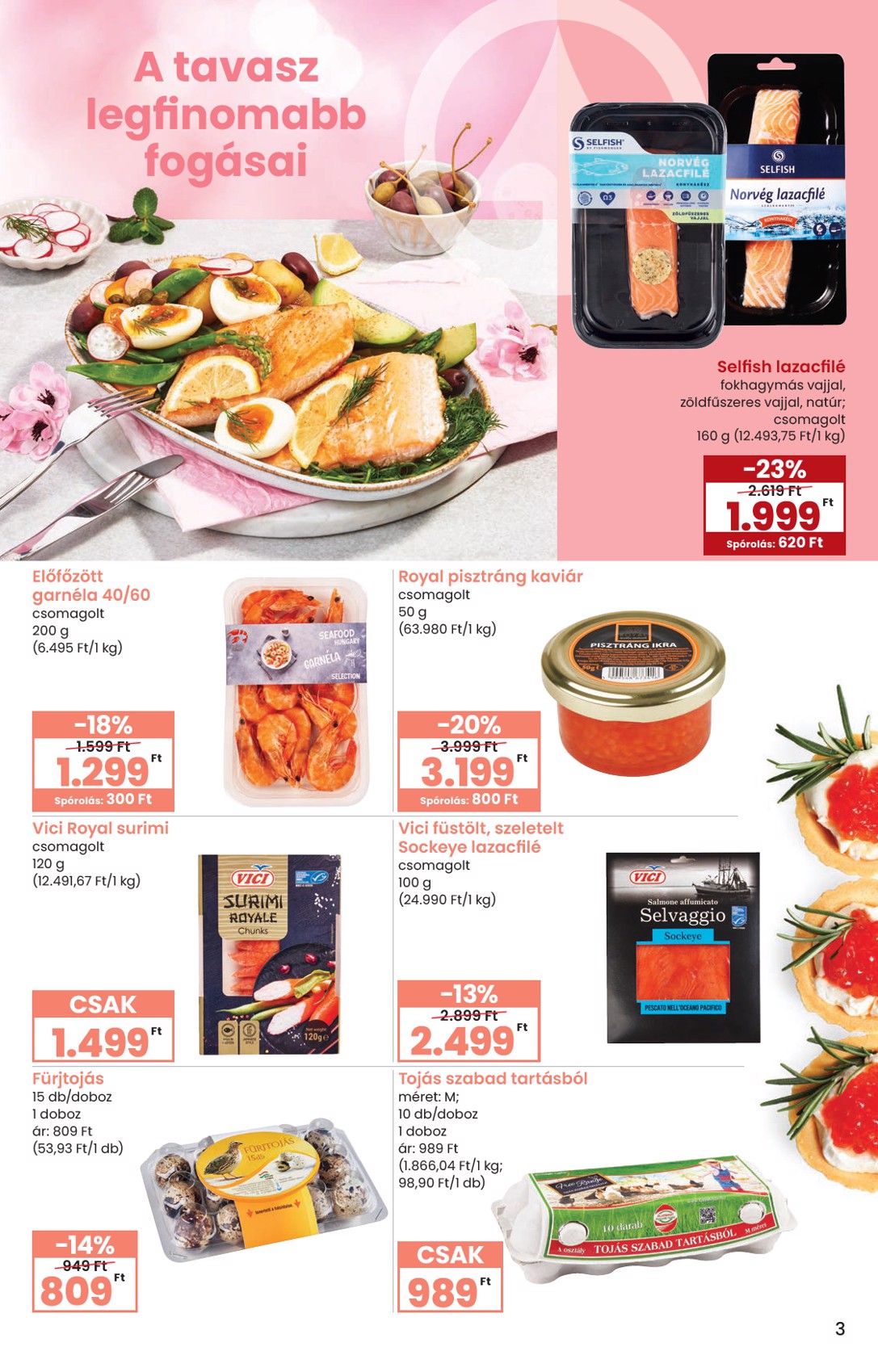 spar - SPAR - Ínyenc katalógus akciós újság, érvényes 2026.03.09. - 2026.04.08. - page: 3