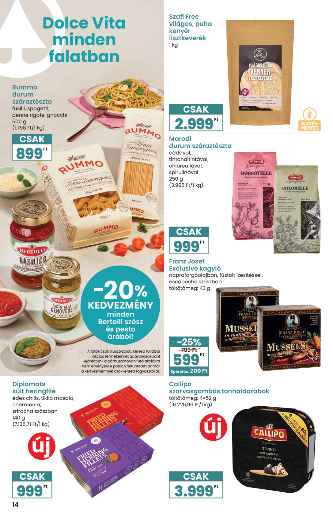 spar - SPAR - Ínyenc katalógus akciós újság, érvényes 2026.03.09. - 2026.04.08. - page: 14