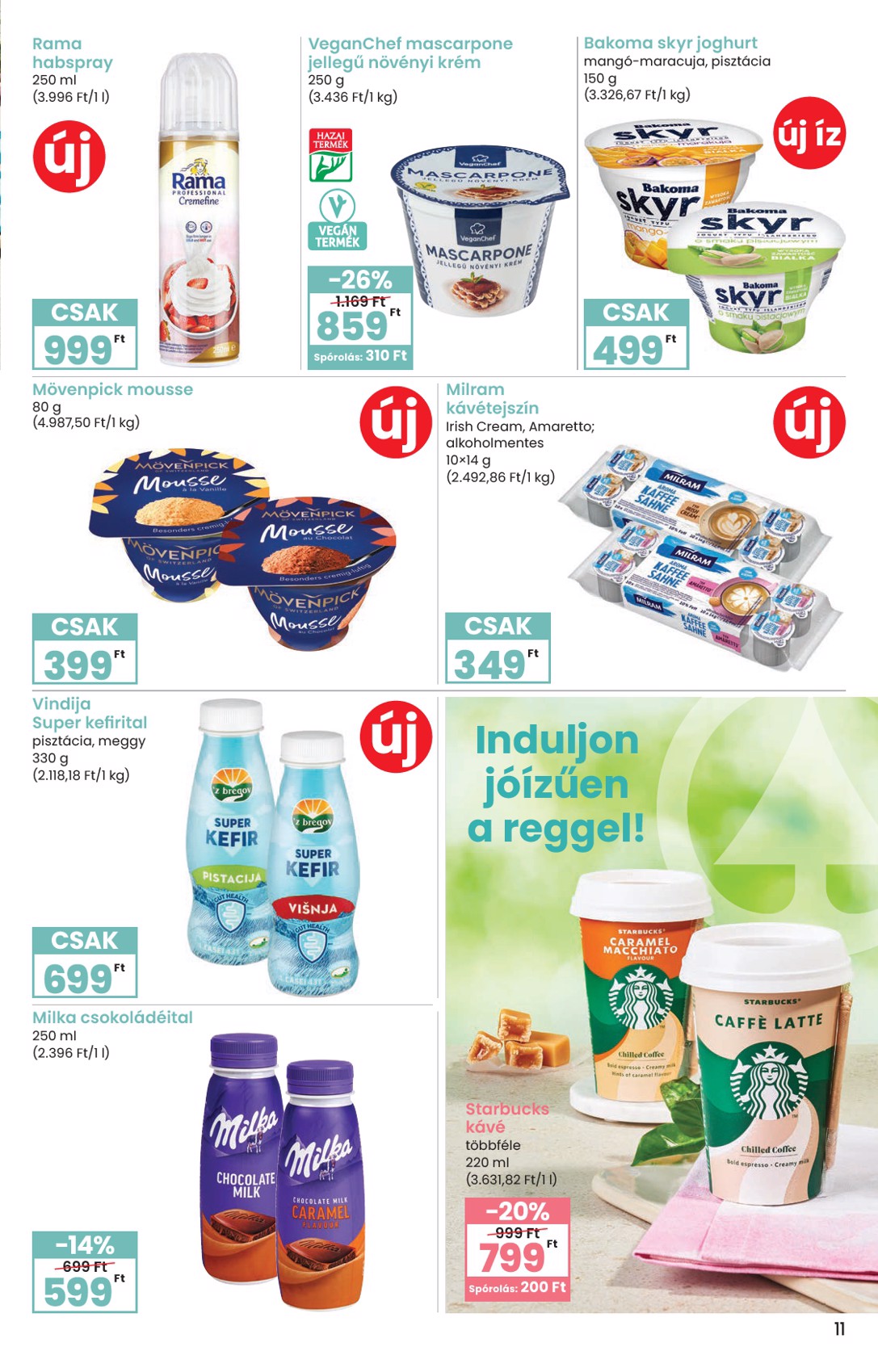 spar - SPAR - Ínyenc katalógus akciós újság, érvényes 2026.03.09. - 2026.04.08. - page: 11