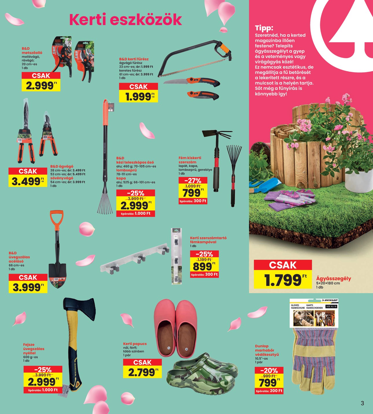 spar - INTERSPAR - Kert katalógus akciós újság, érvényes 2026.03.19. - 2026.03.25. - page: 3