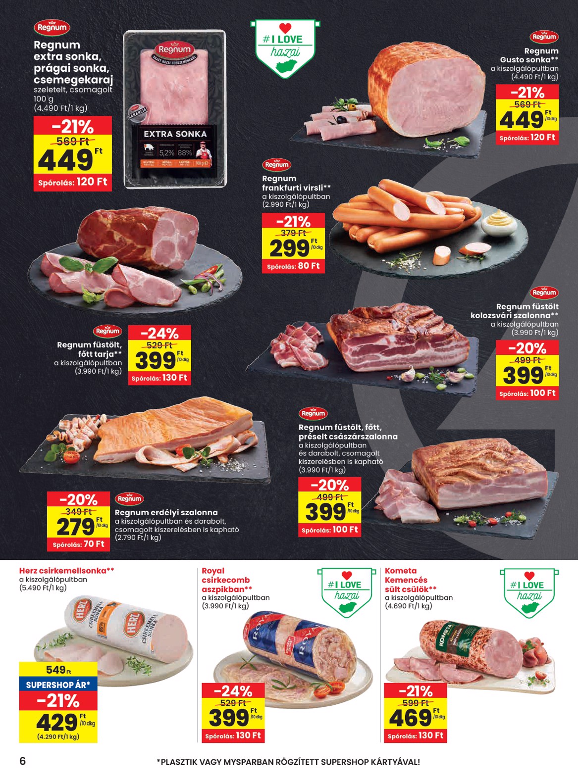 spar - SPAR akciós újság, érvényes 2026.03.19. - 2026.03.25. - page: 6