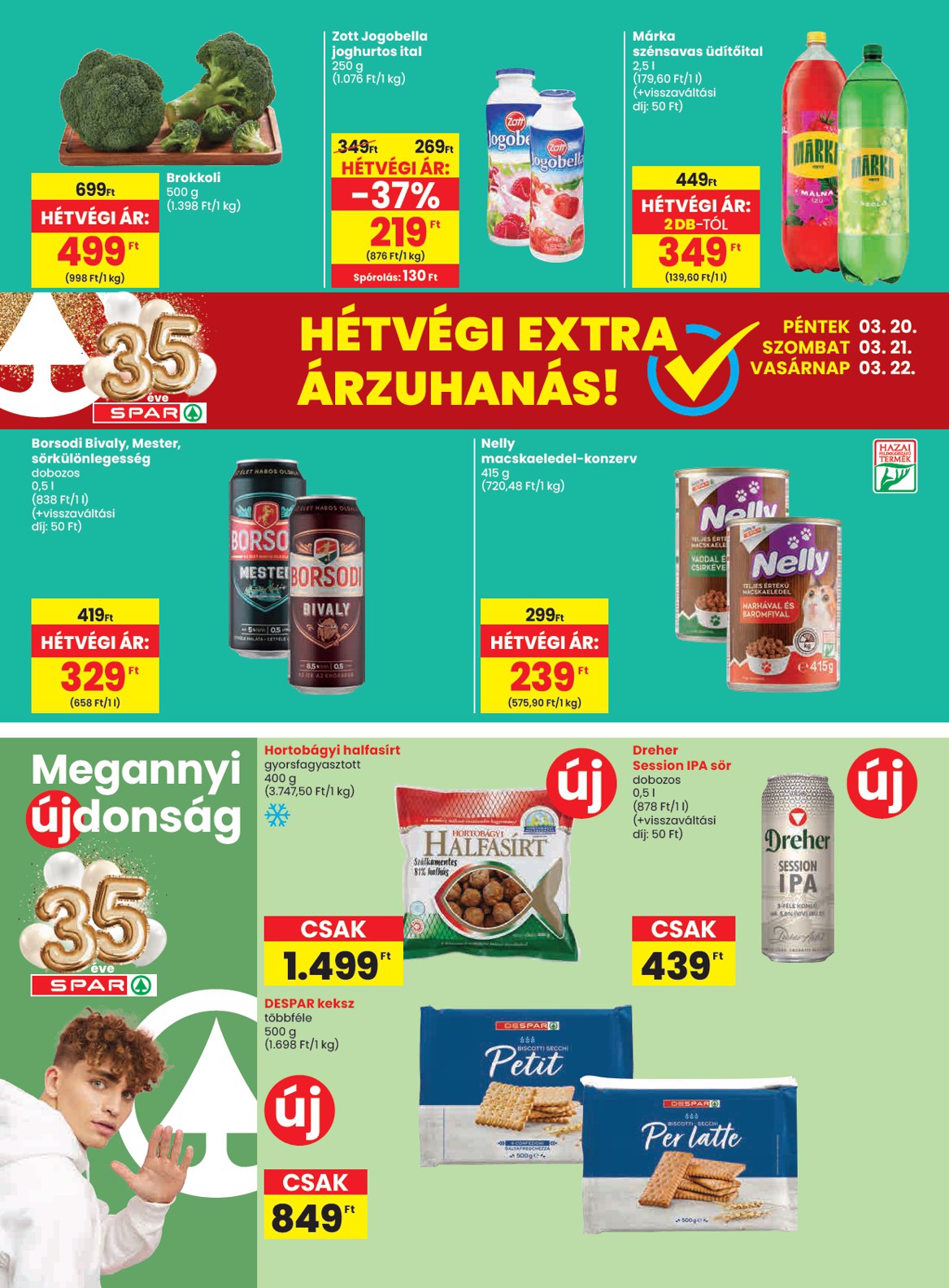 spar - SPAR akciós újság, érvényes 2026.03.19. - 2026.03.25. - page: 20