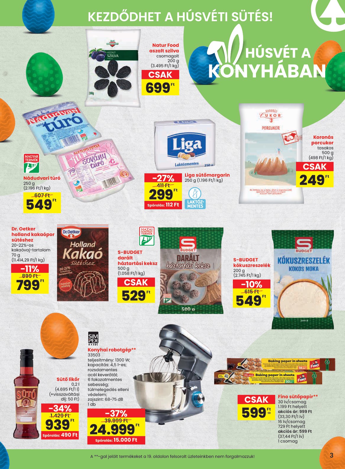 spar - SPAR akciós újság, érvényes 2026.03.19. - 2026.03.25. - page: 3