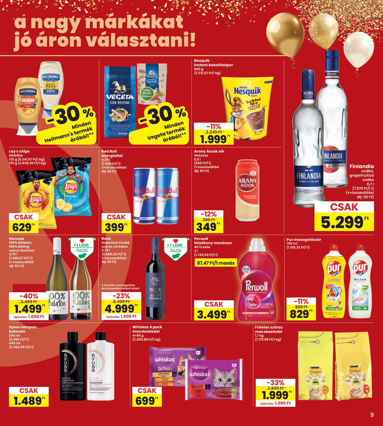 spar - INTERSPAR akciós újság, érvényes 2026.03.19. - 2026.03.25. - page: 9