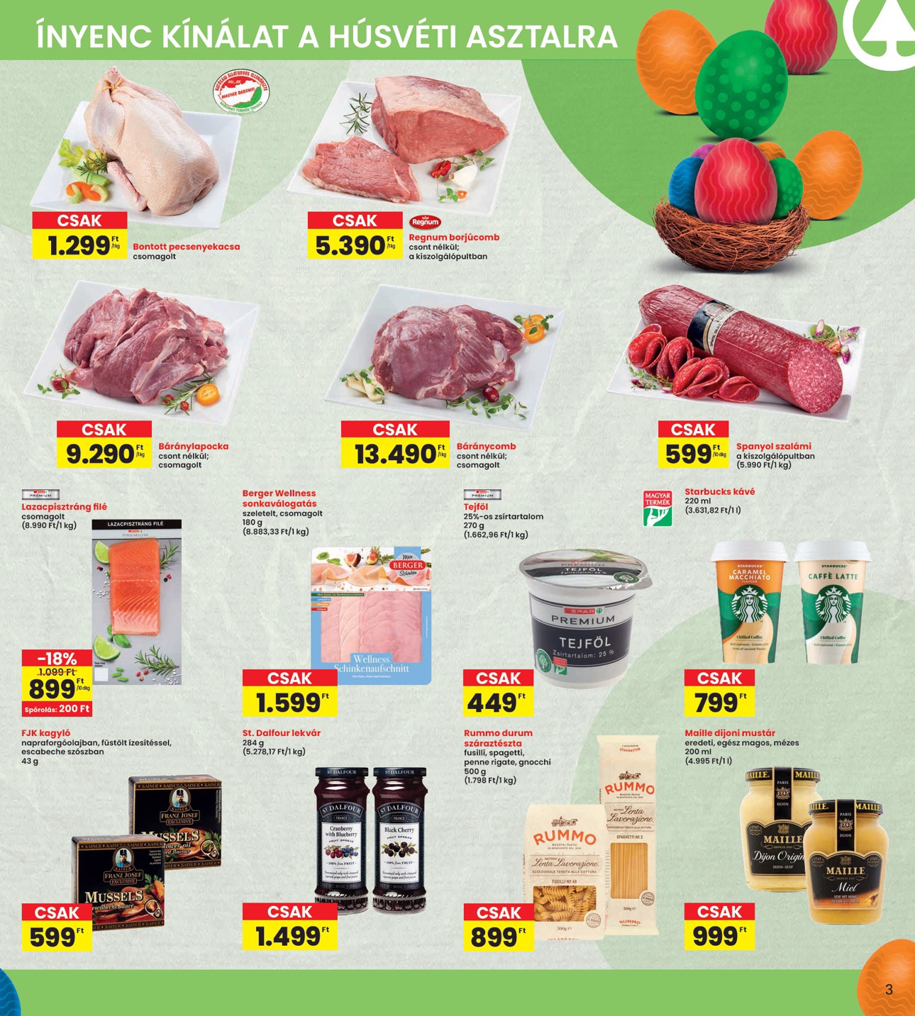 spar - INTERSPAR akciós újság, érvényes 2026.03.19. - 2026.03.25. - page: 3