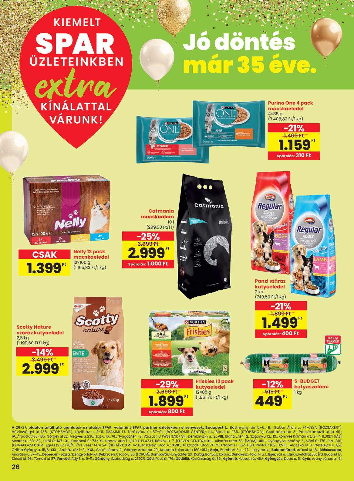 spar - SPAR - Extra akciós újság, érvényes 2026.03.19. - 2026.03.25. - page: 7