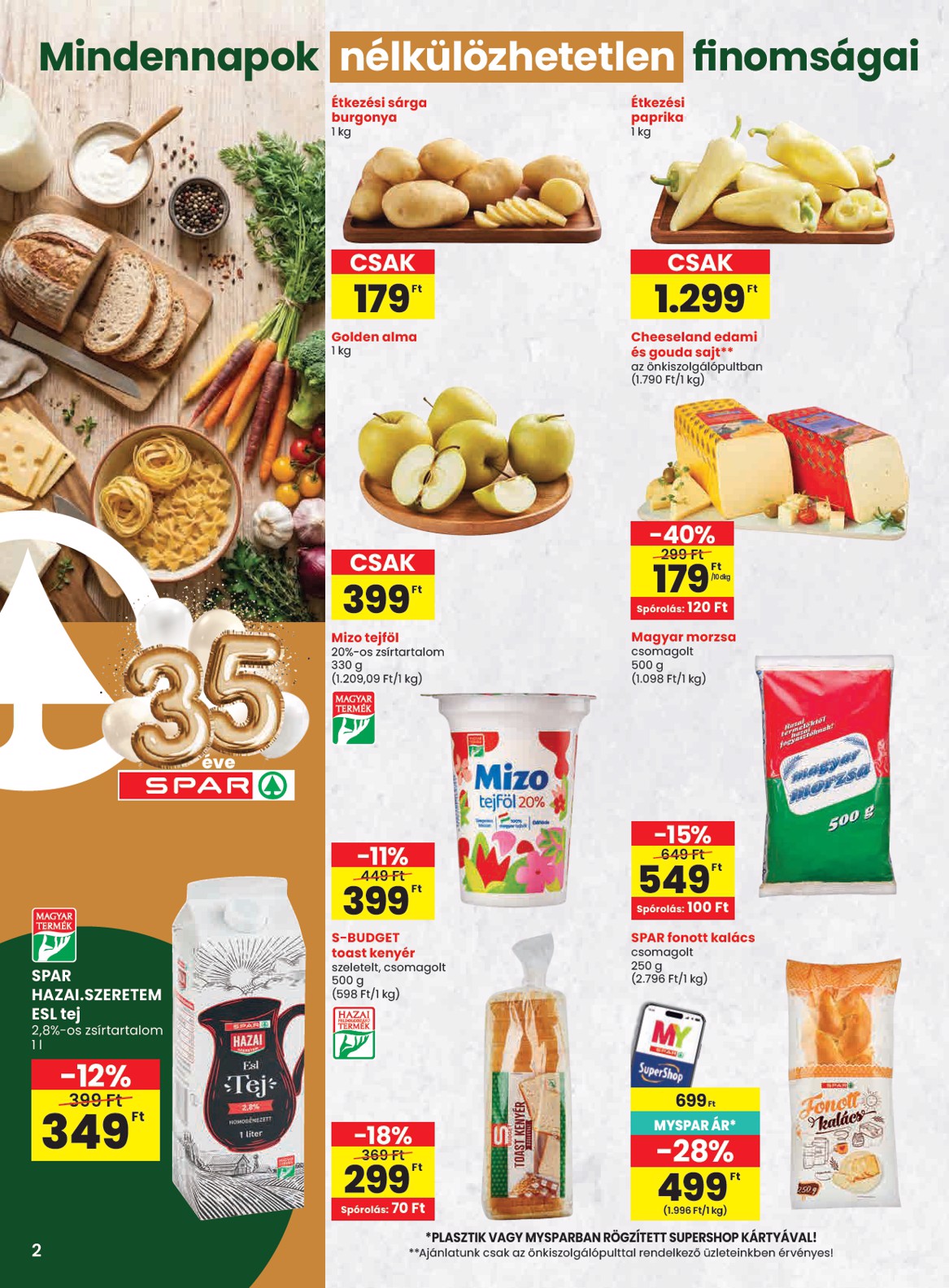 spar - SPAR hirdetmény a következő hétre csütörtöktől 2026.04.23.-tól szerdától 2026.04.29.-ig - page: 2