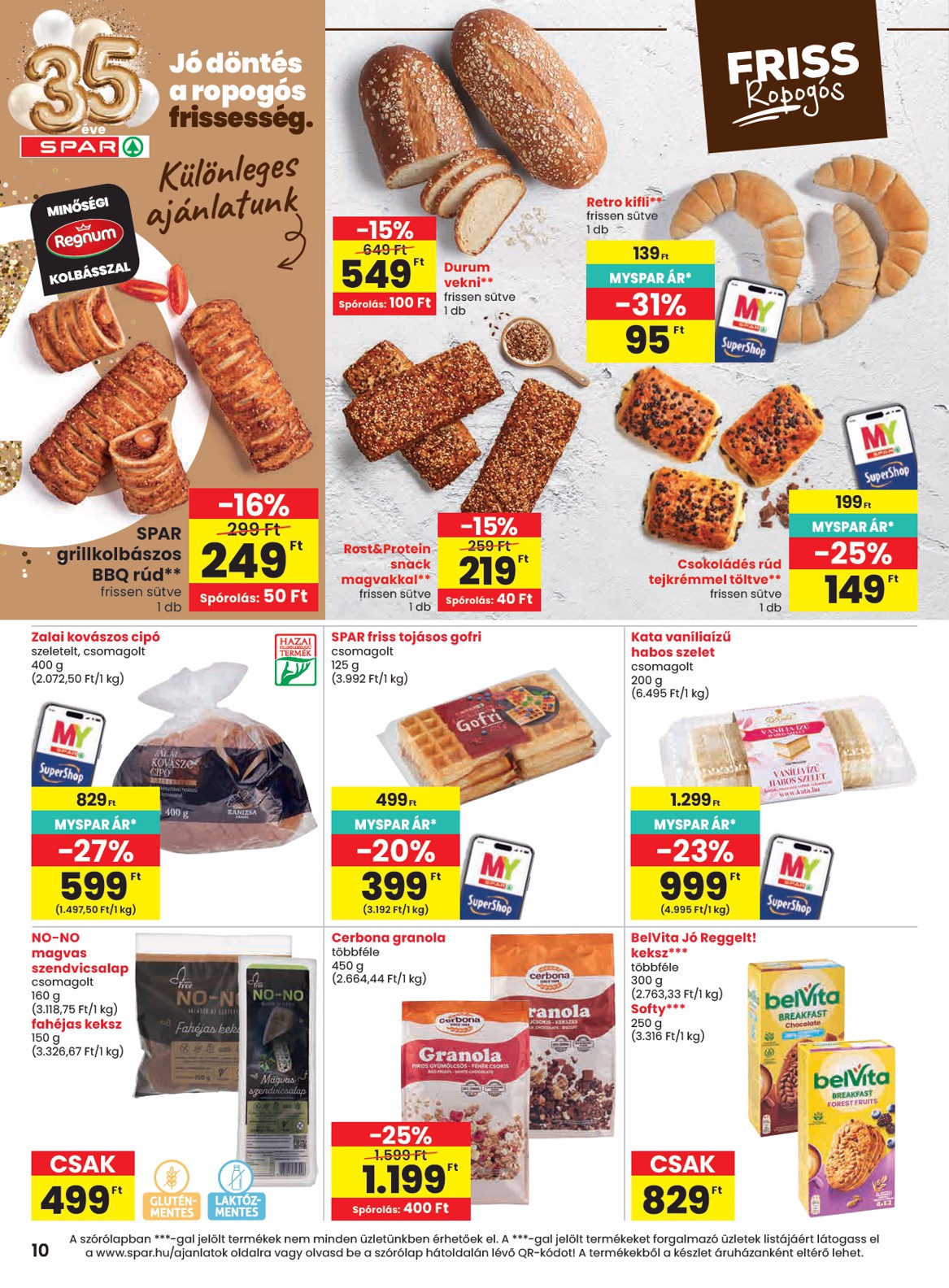 spar - SPAR hirdetmény a következő hétre csütörtöktől 2026.04.23.-tól szerdától 2026.04.29.-ig - page: 10
