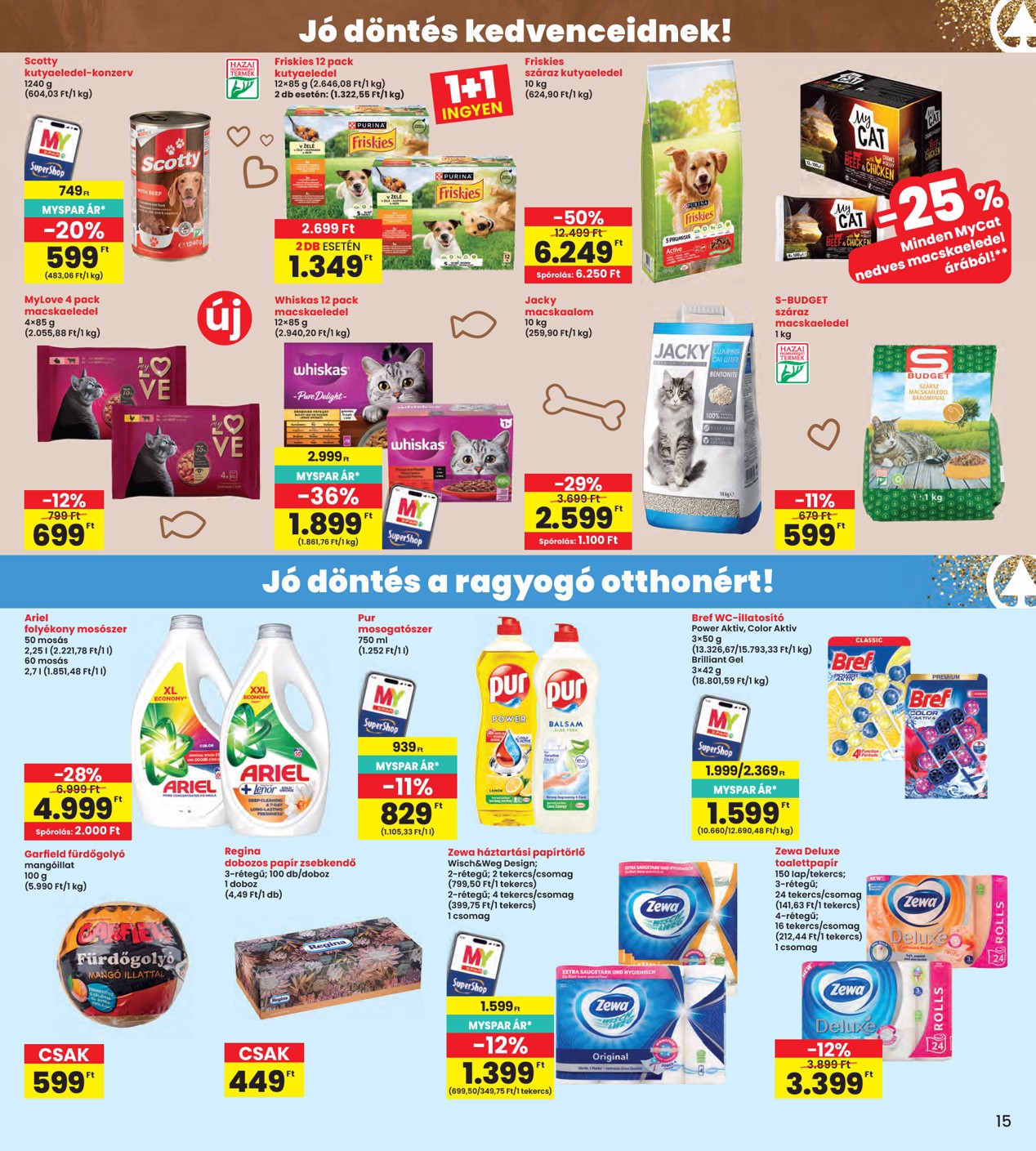 spar - INTERSPAR hirdetmény a következő hétre csütörtöktől 2026.04.23.-tól szerdától 2026.04.29.-ig - page: 15