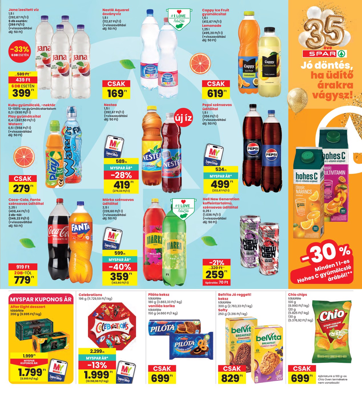 spar - Aktuális INTERSPAR szórólap érvényes csütörtöktől 2026.04.23.-től szerdától 2026.04.29.-ig - page: 23