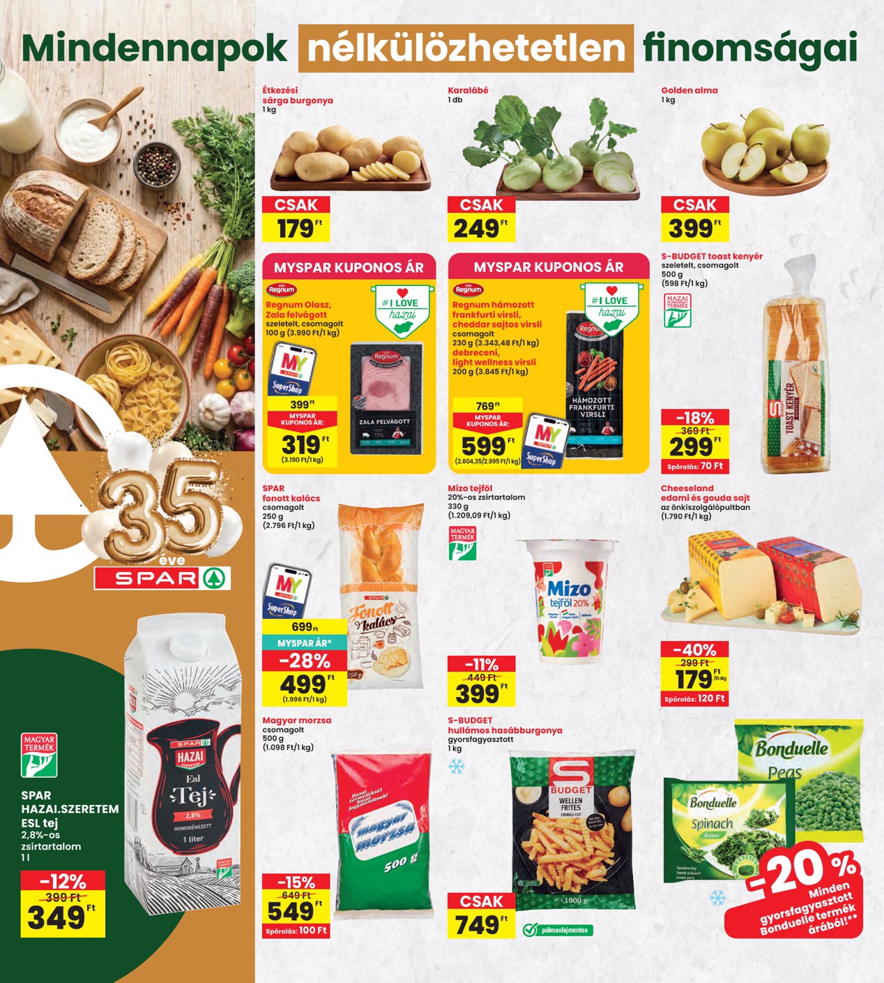 spar - Aktuális INTERSPAR szórólap érvényes csütörtöktől 2026.04.23.-től szerdától 2026.04.29.-ig - page: 2
