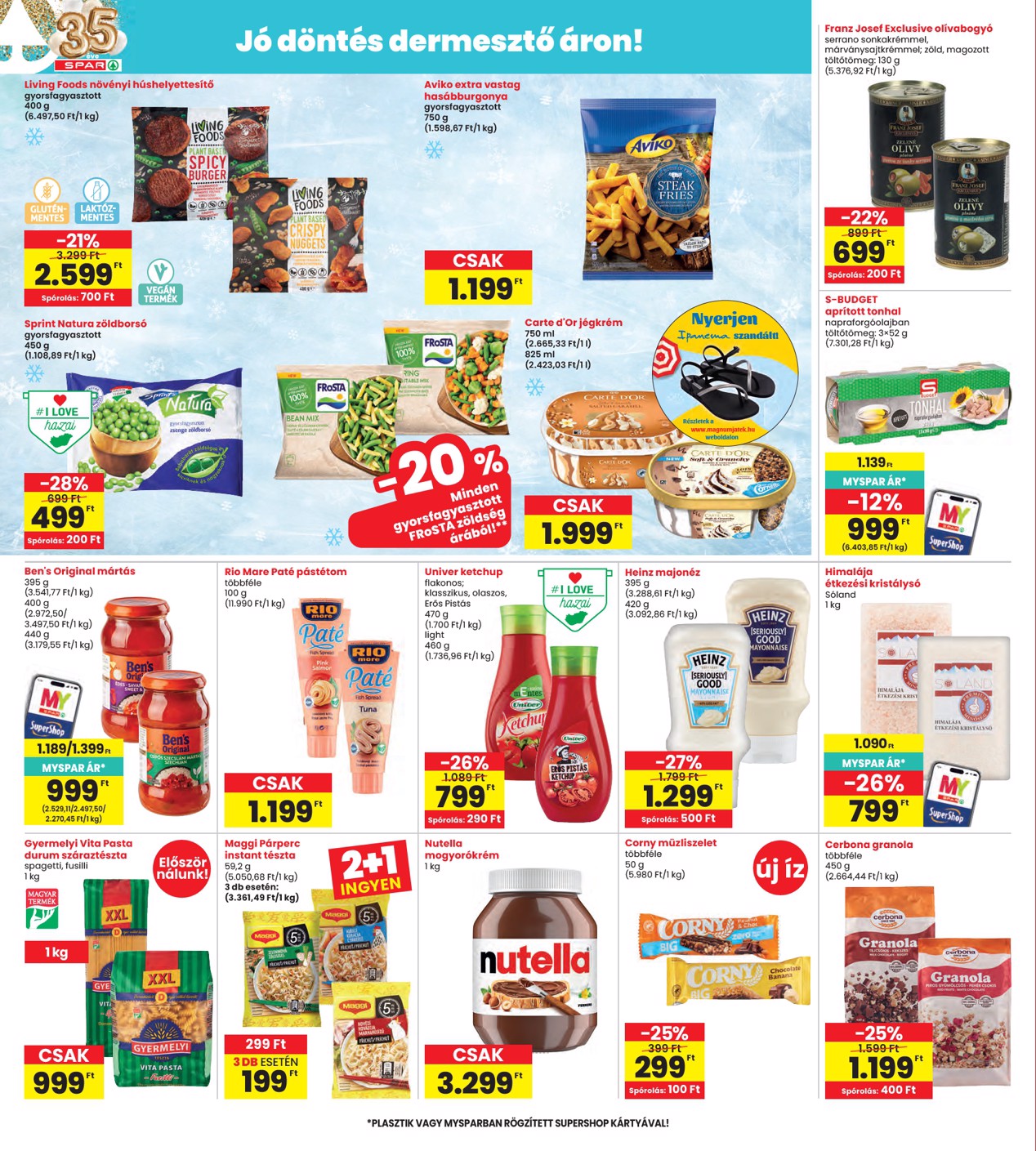 spar - Aktuális INTERSPAR szórólap érvényes csütörtöktől 2026.04.23.-től szerdától 2026.04.29.-ig - page: 16