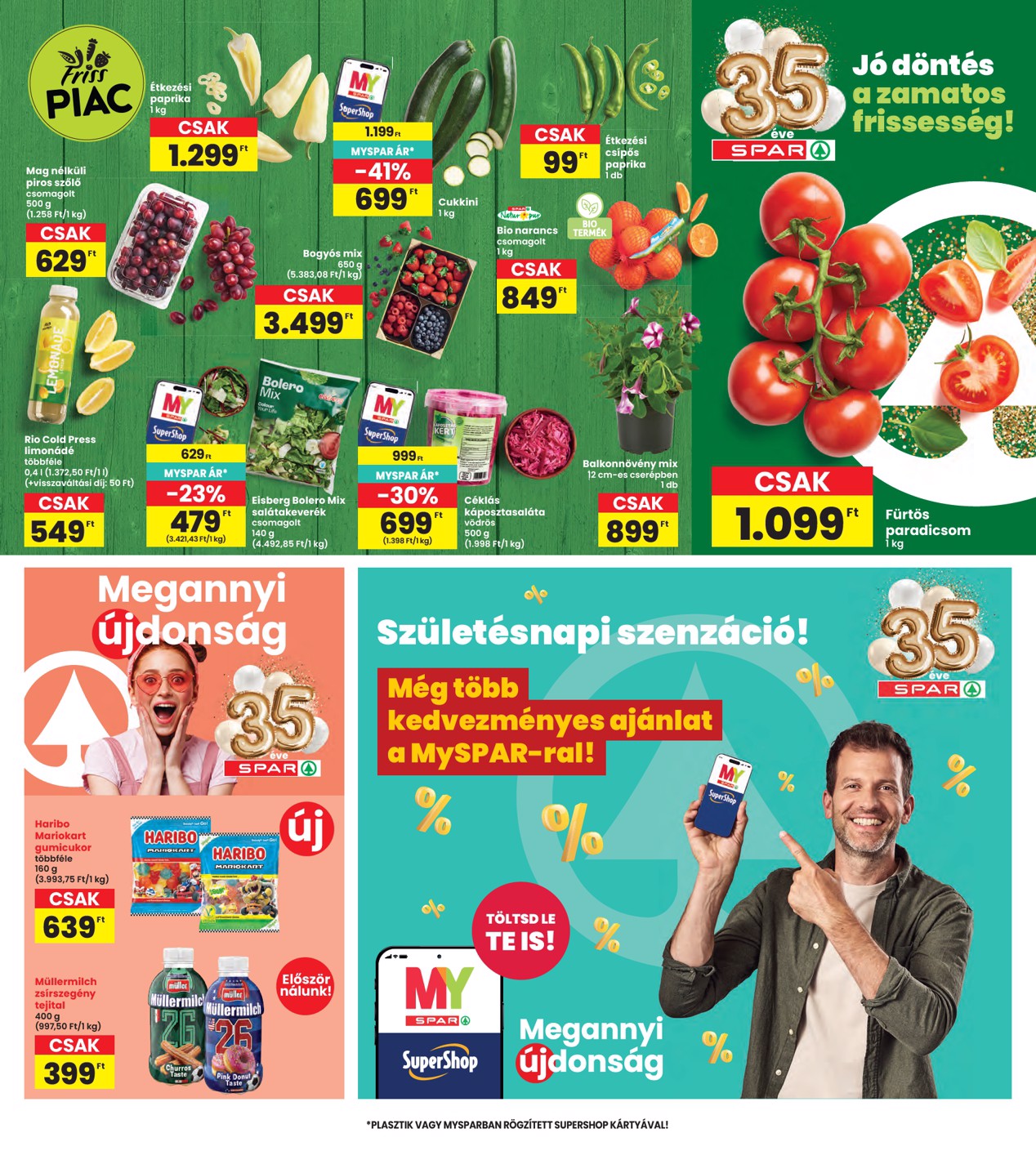 spar - Aktuális INTERSPAR szórólap érvényes csütörtöktől 2026.04.23.-től szerdától 2026.04.29.-ig - page: 33