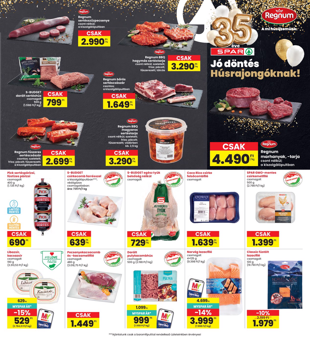 spar - Aktuális INTERSPAR szórólap érvényes csütörtöktől 2026.04.23.-től szerdától 2026.04.29.-ig - page: 5