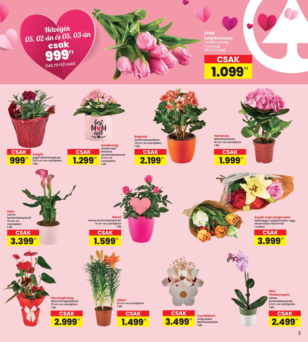 spar - INTERSPAR hirdetmény a következő hétre csütörtöktől 2026.04.30.-tól szerdától 2026.05.06.-ig - page: 3