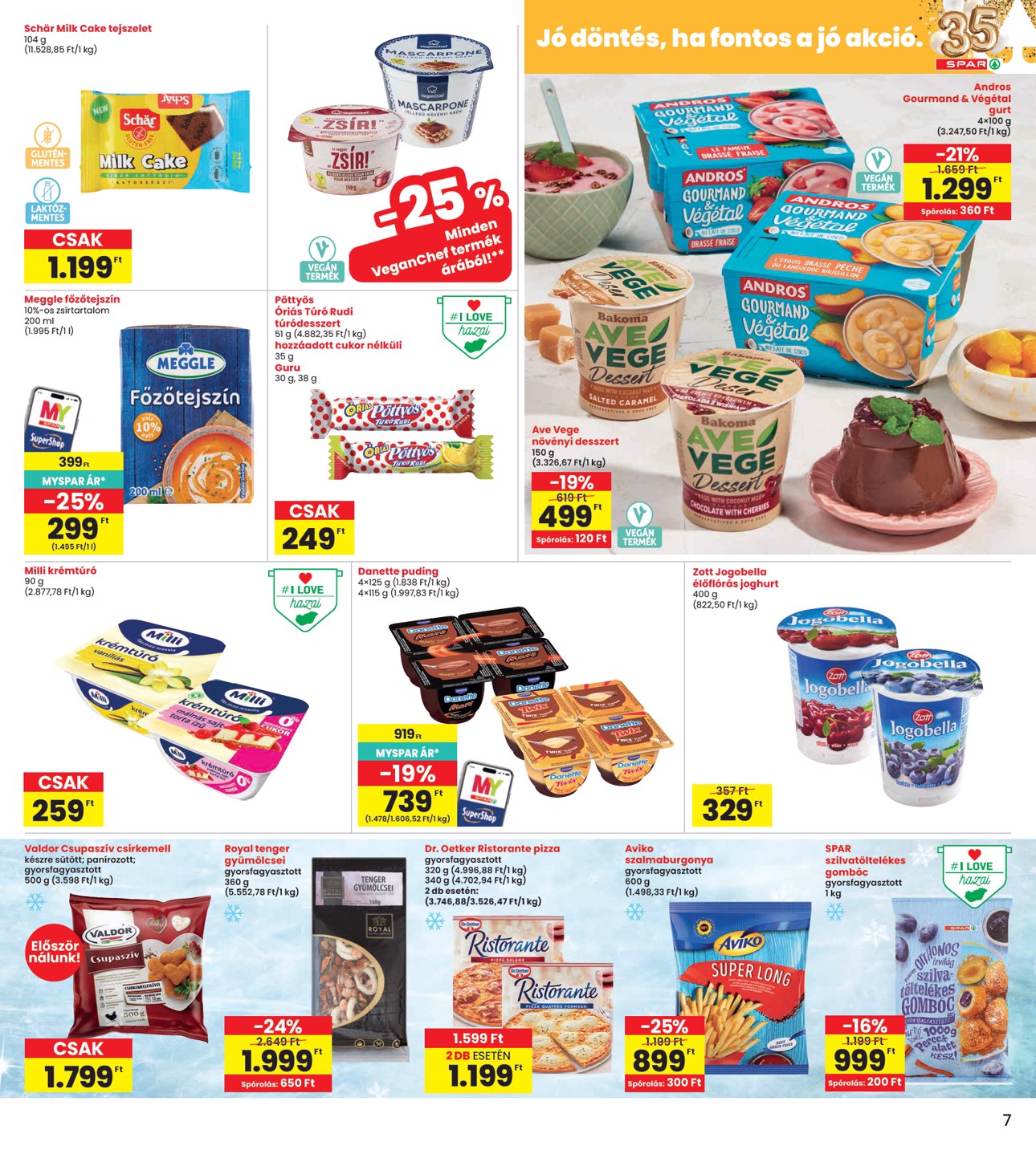 spar - INTERSPAR hirdetmény a következő hétre csütörtöktől 2026.04.30.-tól szerdától 2026.05.06.-ig - page: 7