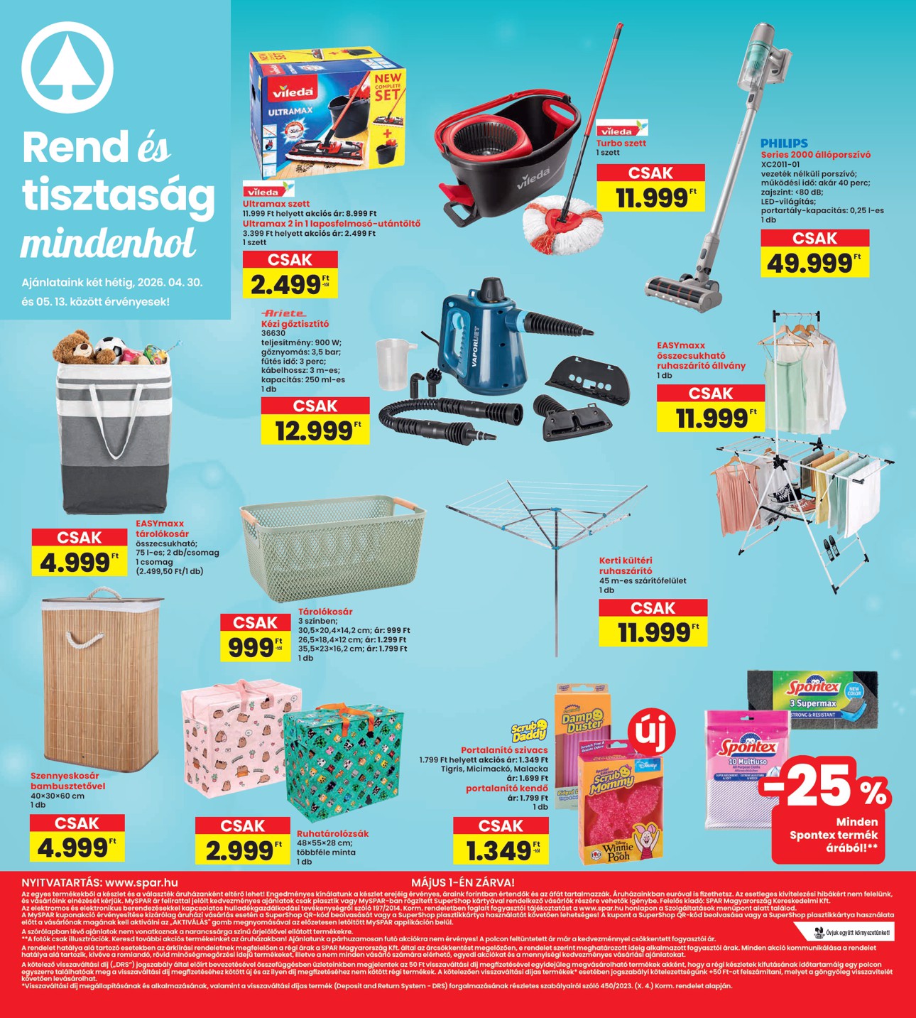 spar - INTERSPAR hirdetmény a következő hétre csütörtöktől 2026.04.30.-tól szerdától 2026.05.06.-ig - page: 18