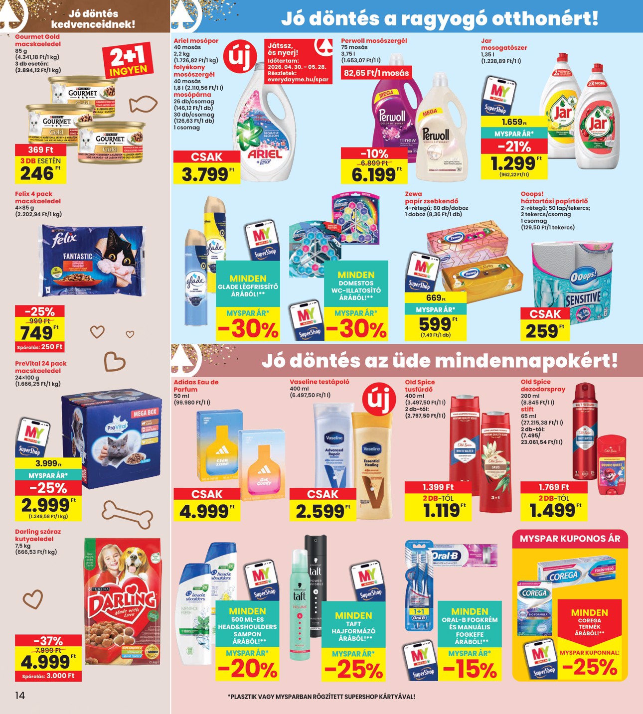 spar - INTERSPAR hirdetmény a következő hétre csütörtöktől 2026.04.30.-tól szerdától 2026.05.06.-ig - page: 14
