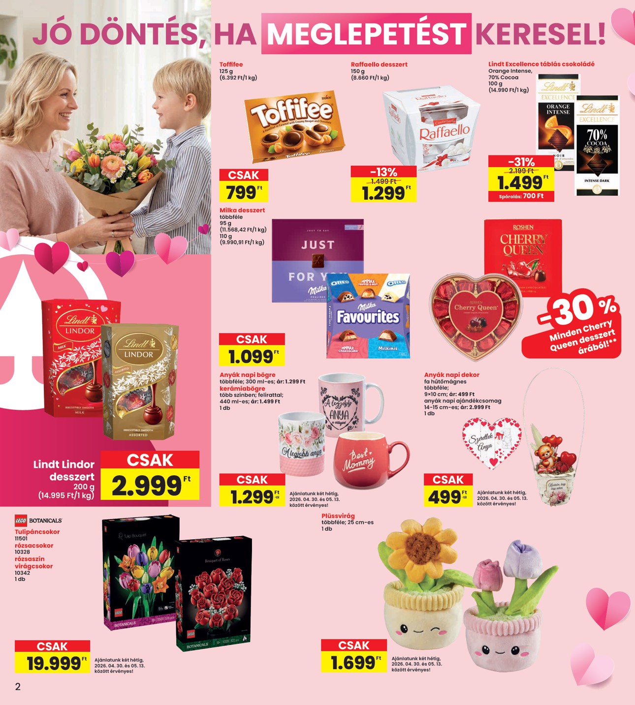 spar - INTERSPAR hirdetmény a következő hétre csütörtöktől 2026.04.30.-tól szerdától 2026.05.06.-ig - page: 2