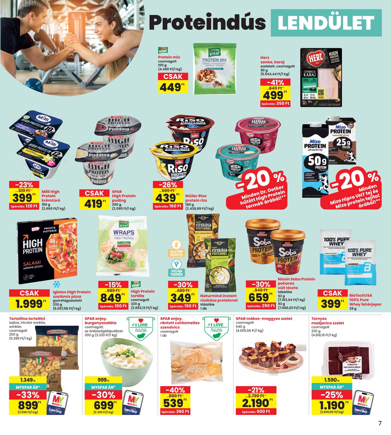 spar - INTERSPAR hirdetmény a következő hétre csütörtöktől 2026.05.07.-tól szerdától 2026.05.13.-ig - page: 7