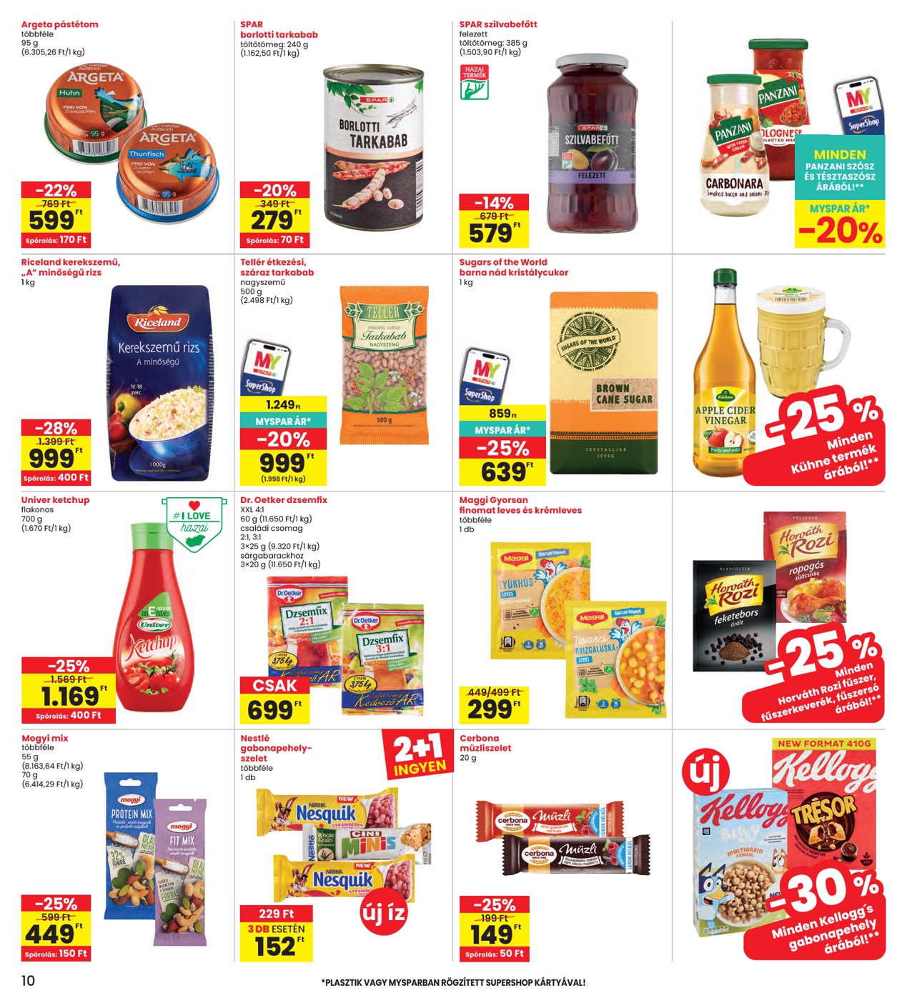 spar - INTERSPAR hirdetmény a következő hétre csütörtöktől 2026.05.07.-tól szerdától 2026.05.13.-ig - page: 10