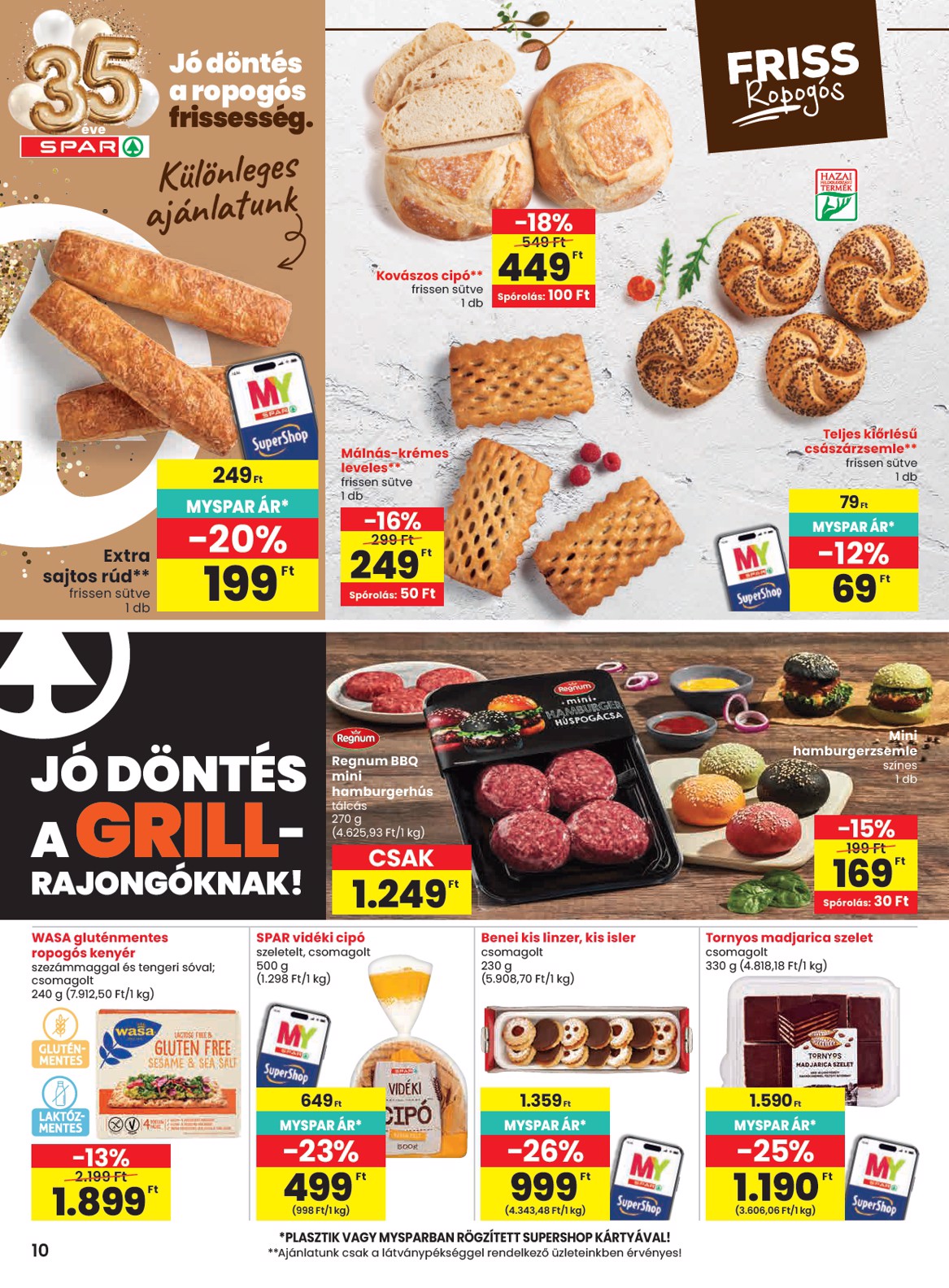 spar - SPAR - Balatonfüred üzletnyitás hirdetmény a következő hétre csütörtöktől 2026.05.07.-tól szerdától 2026.05.13.-ig - page: 10
