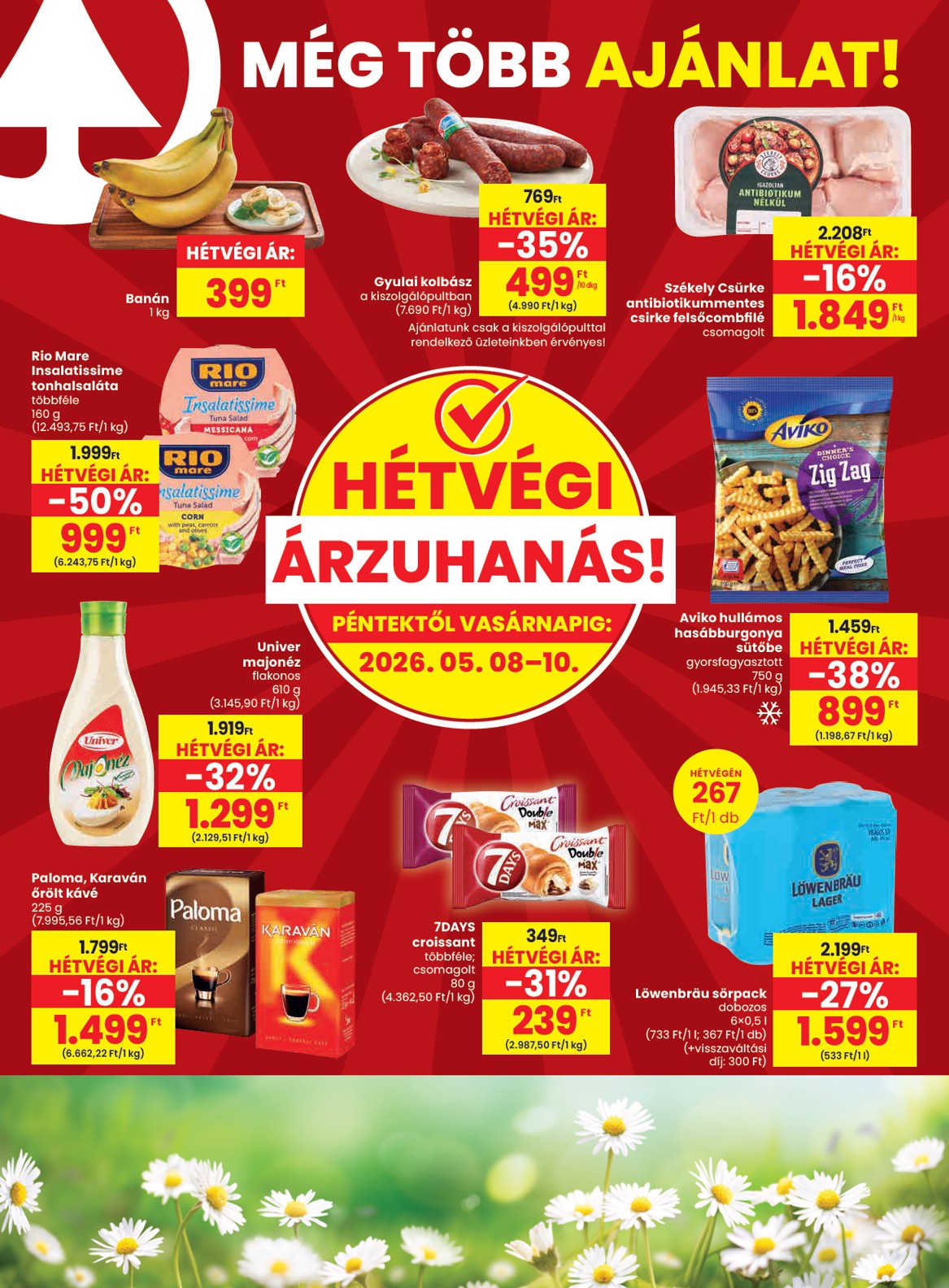 spar - SPAR - Balatonfüred üzletnyitás hirdetmény a következő hétre csütörtöktől 2026.05.07.-tól szerdától 2026.05.13.-ig - page: 20