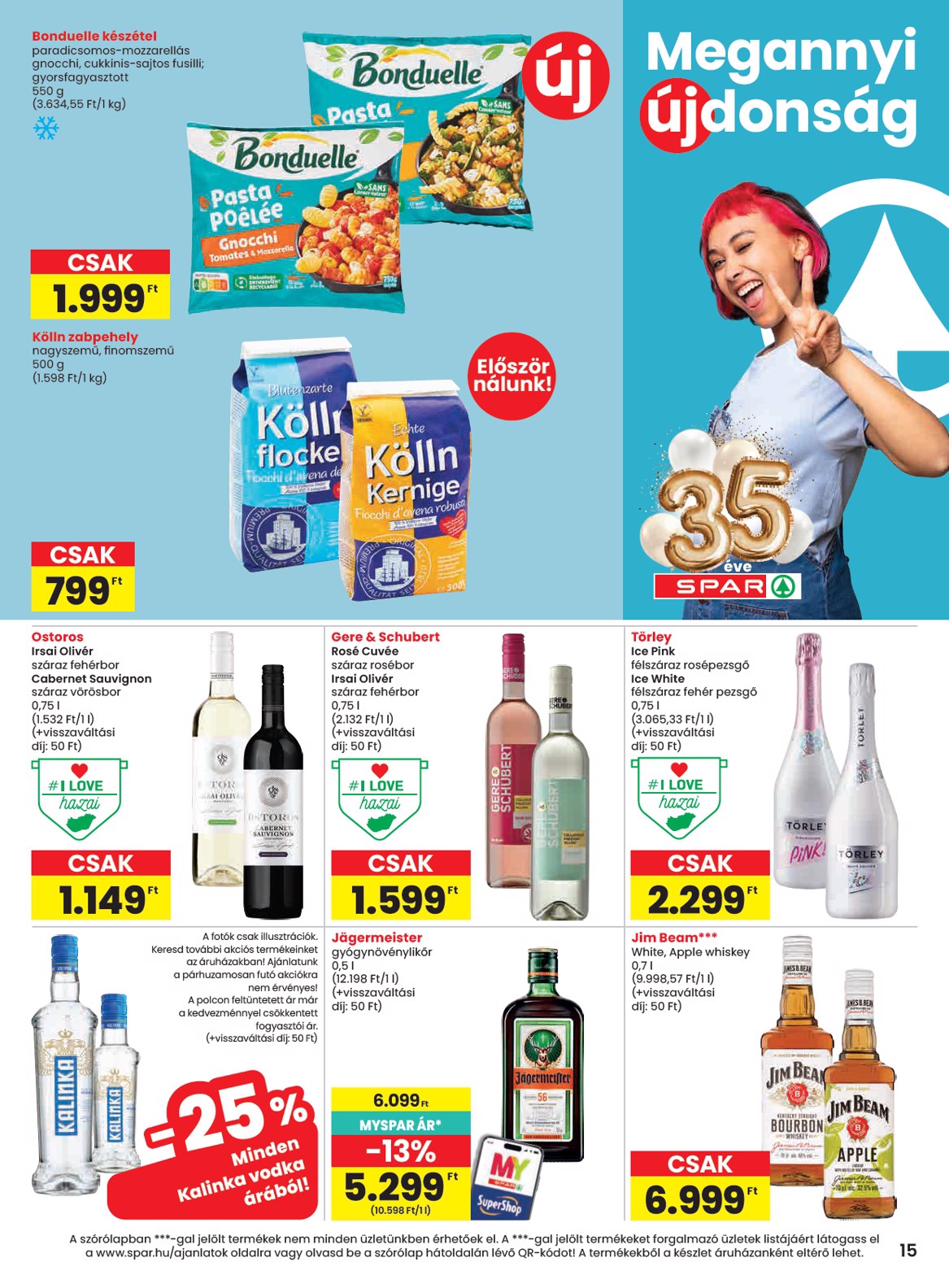 spar - SPAR - Balatonfüred üzletnyitás hirdetmény a következő hétre csütörtöktől 2026.05.07.-tól szerdától 2026.05.13.-ig - page: 15