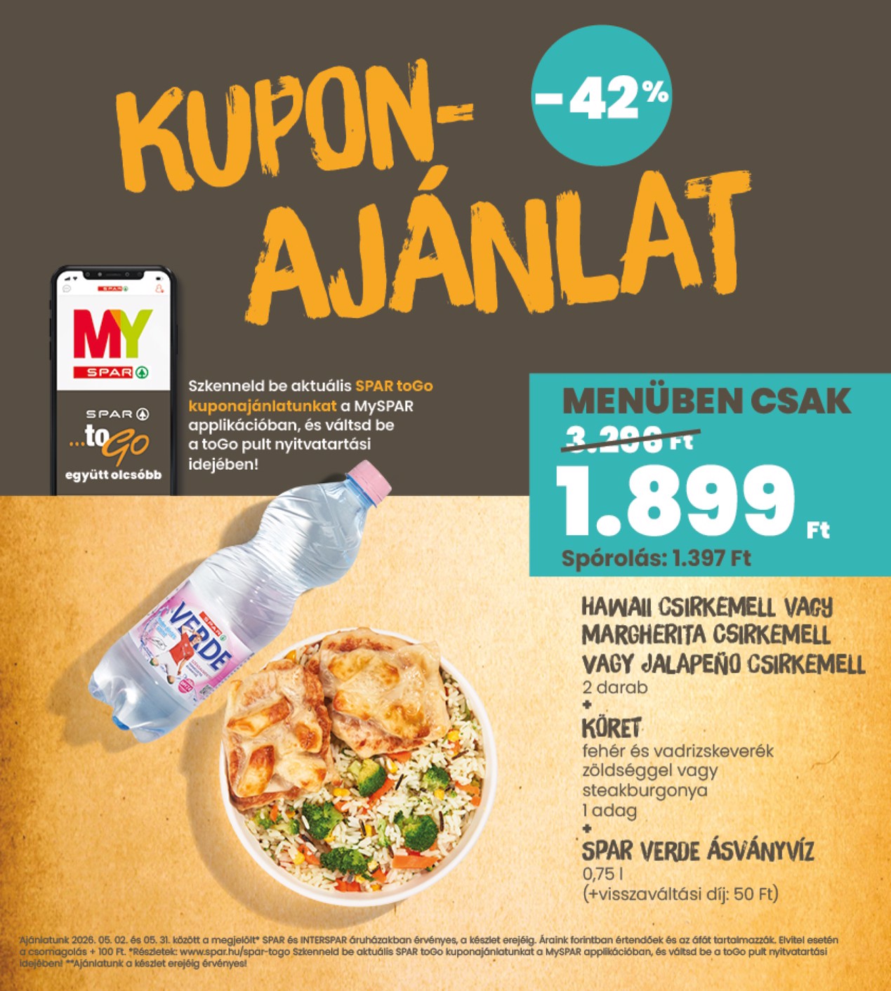 spar - Aktuális INTERSPAR szórólap érvényes csütörtöktől 2026.05.07.-től szerdától 2026.05.13.-ig - page: 15