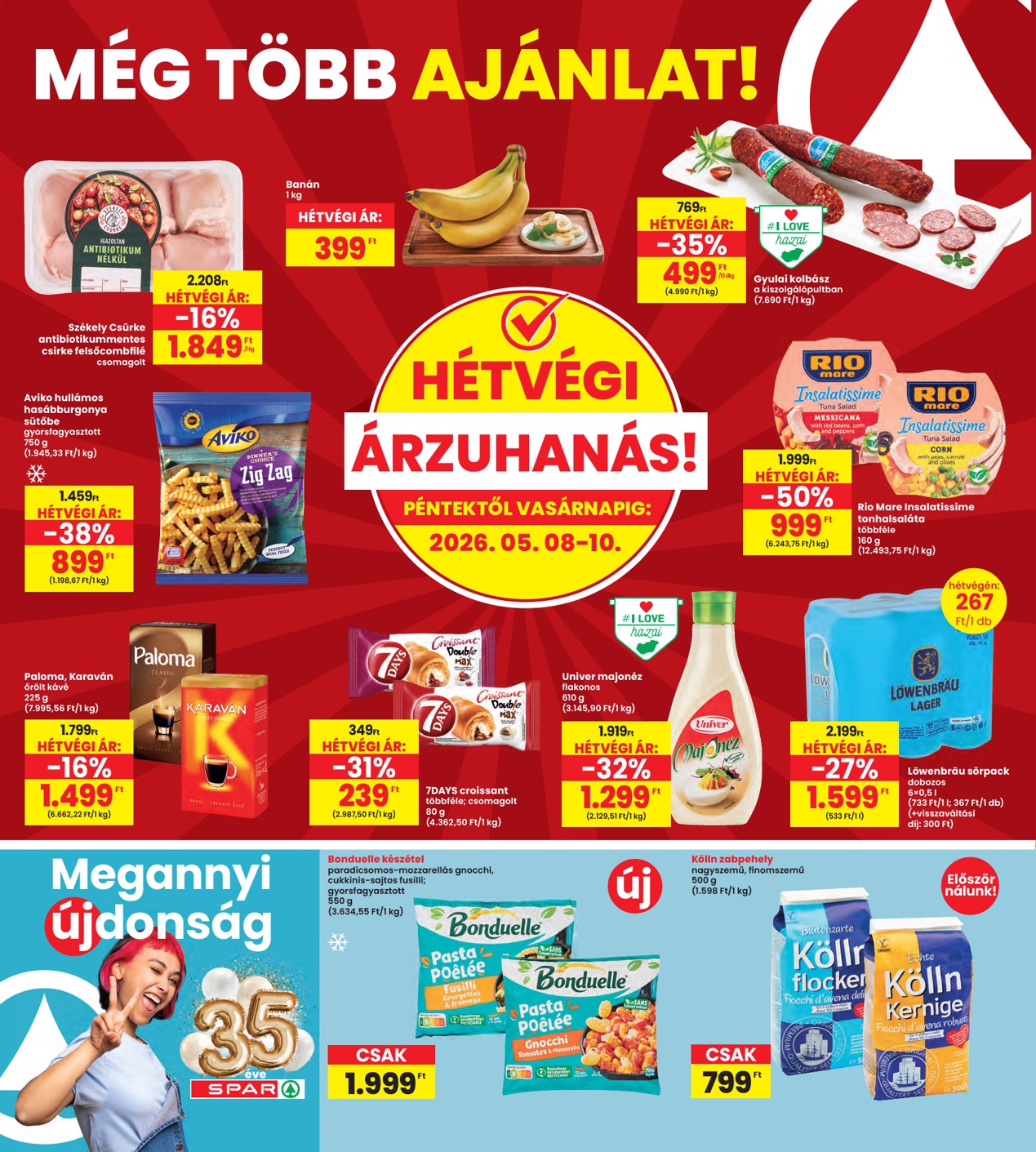 spar - Aktuális INTERSPAR szórólap érvényes csütörtöktől 2026.05.07.-től szerdától 2026.05.13.-ig - page: 41
