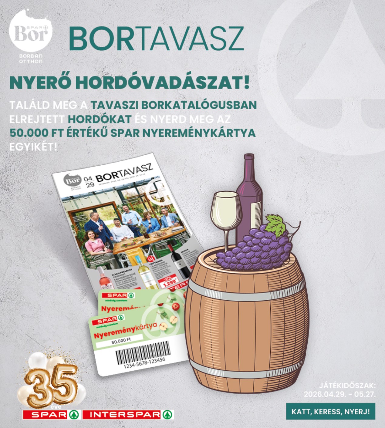 spar - Aktuális INTERSPAR szórólap érvényes csütörtöktől 2026.05.07.-től szerdától 2026.05.13.-ig - page: 27