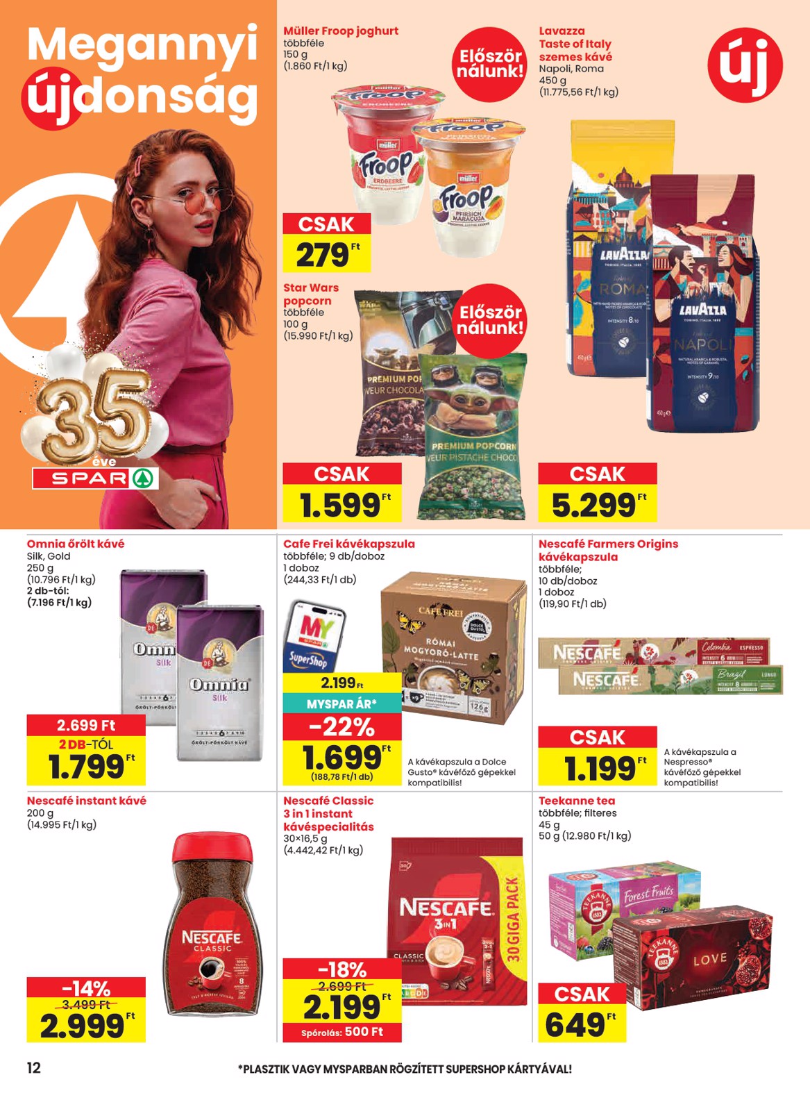 spar - SPAR hirdetmény a következő hétre csütörtöktől 2026.05.21.-tól szerdától 2026.05.27.-ig - page: 12