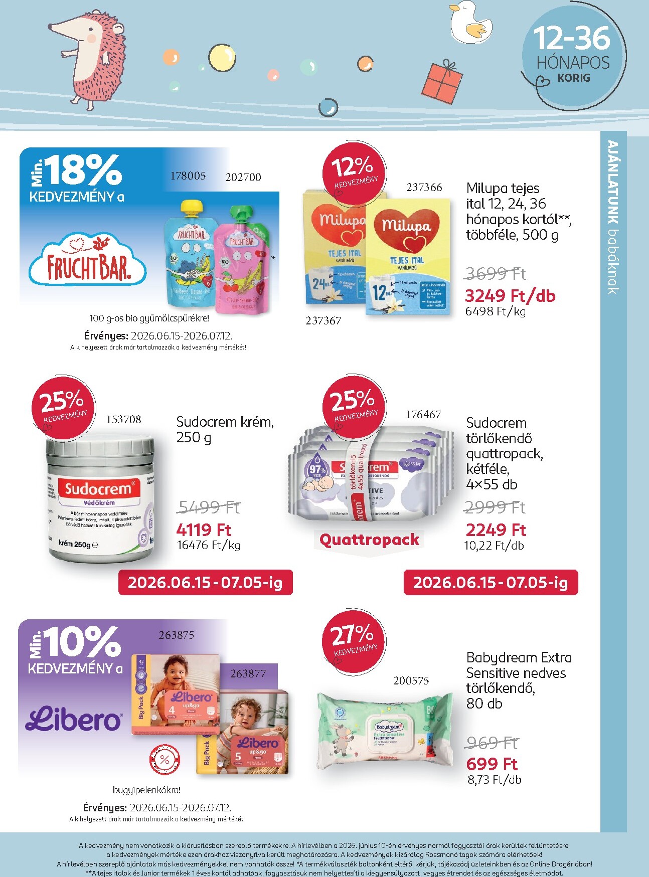 rossmann - Rossmann - Babaprogram hirdetmény a következő hétre hétfőtől 2026.06.15.-tól vasárnaptól 2026.07.12.-ig - page: 10
