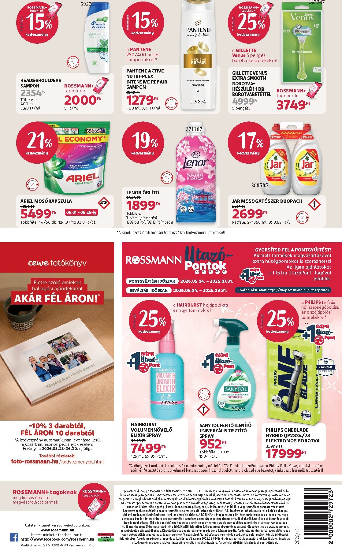 rossmann - Rossmann hirdetmény a következő hétre hétfőtől 2026.06.15.-tól péntektől 2026.06.26.-ig - page: 24