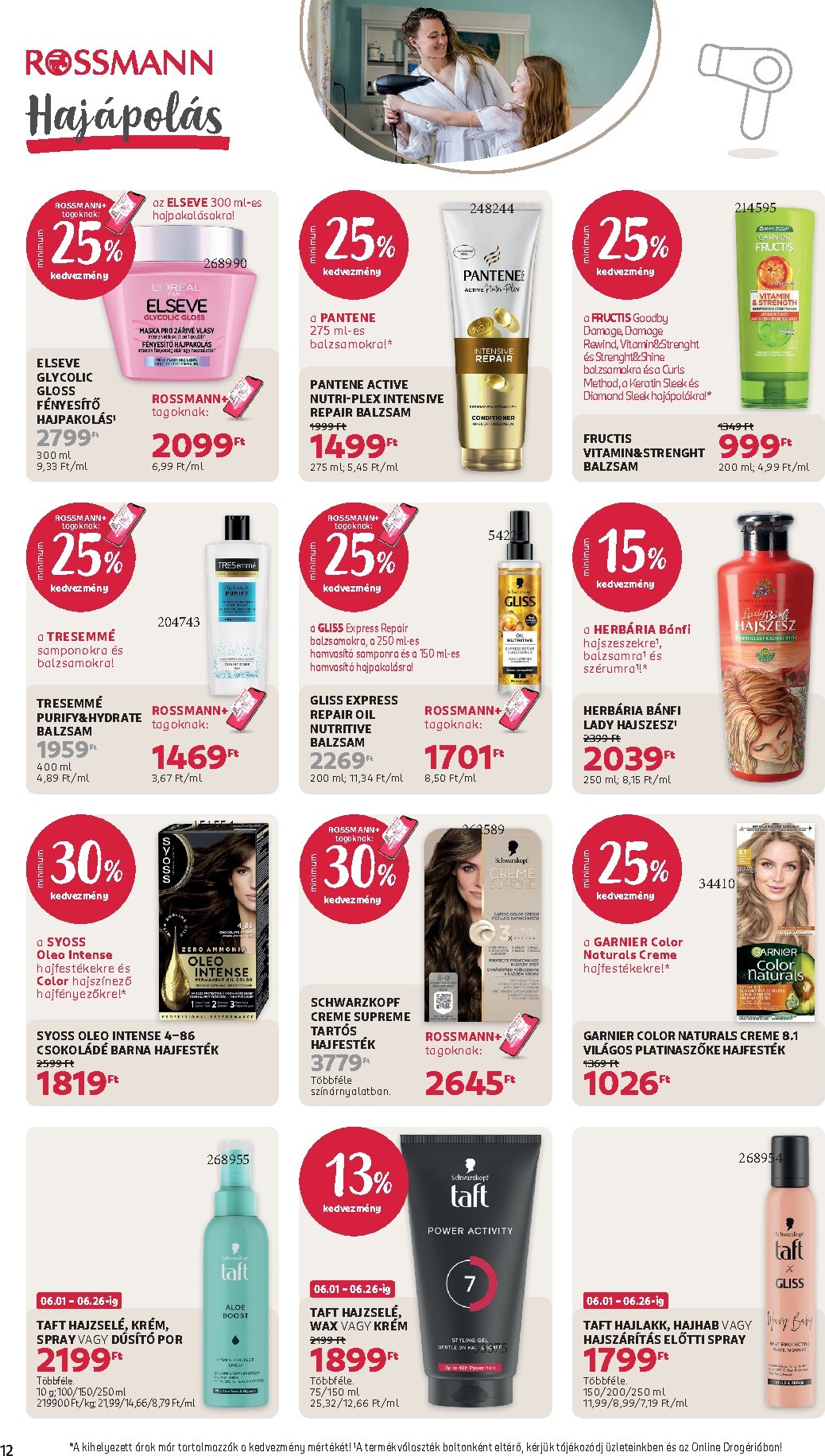 rossmann - Rossmann hirdetmény a következő hétre hétfőtől 2026.06.15.-tól péntektől 2026.06.26.-ig - page: 14