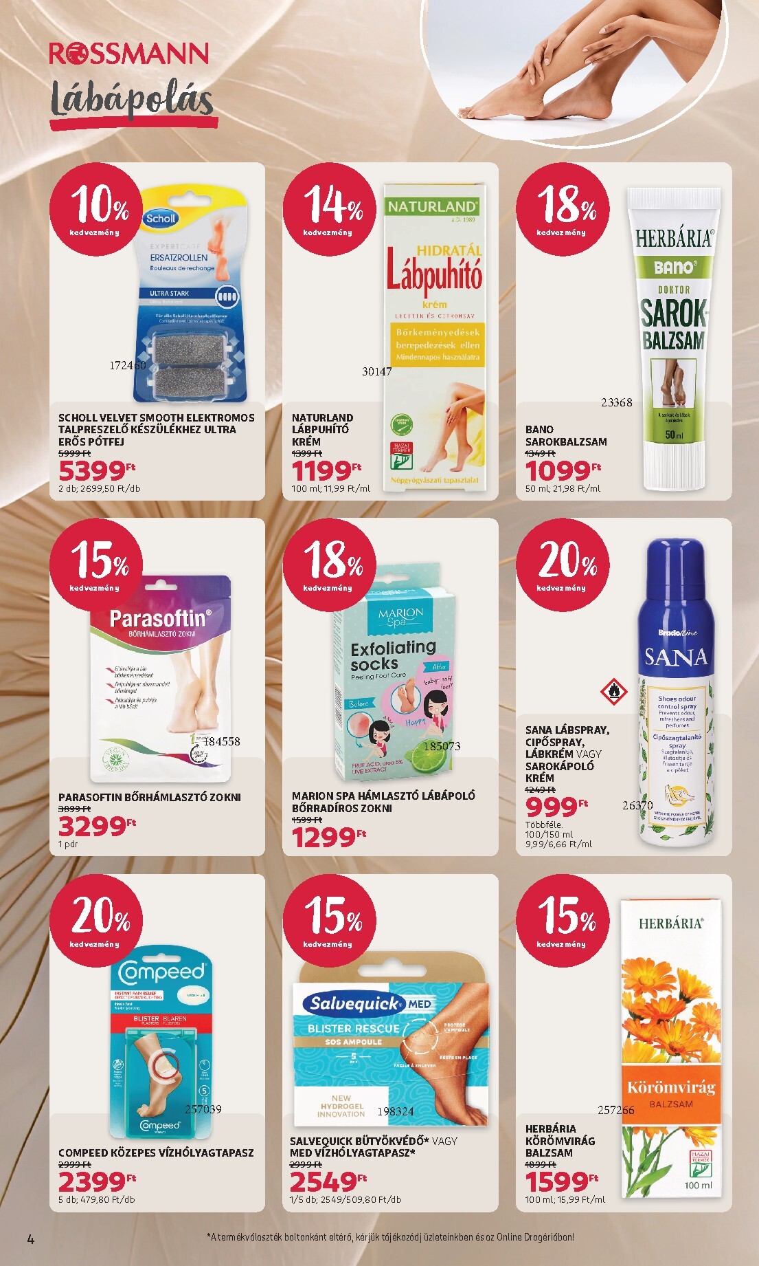 rossmann - Rossmann hirdetmény a következő hétre hétfőtől 2026.06.29.-tól péntektől 2026.07.03.-ig - page: 4