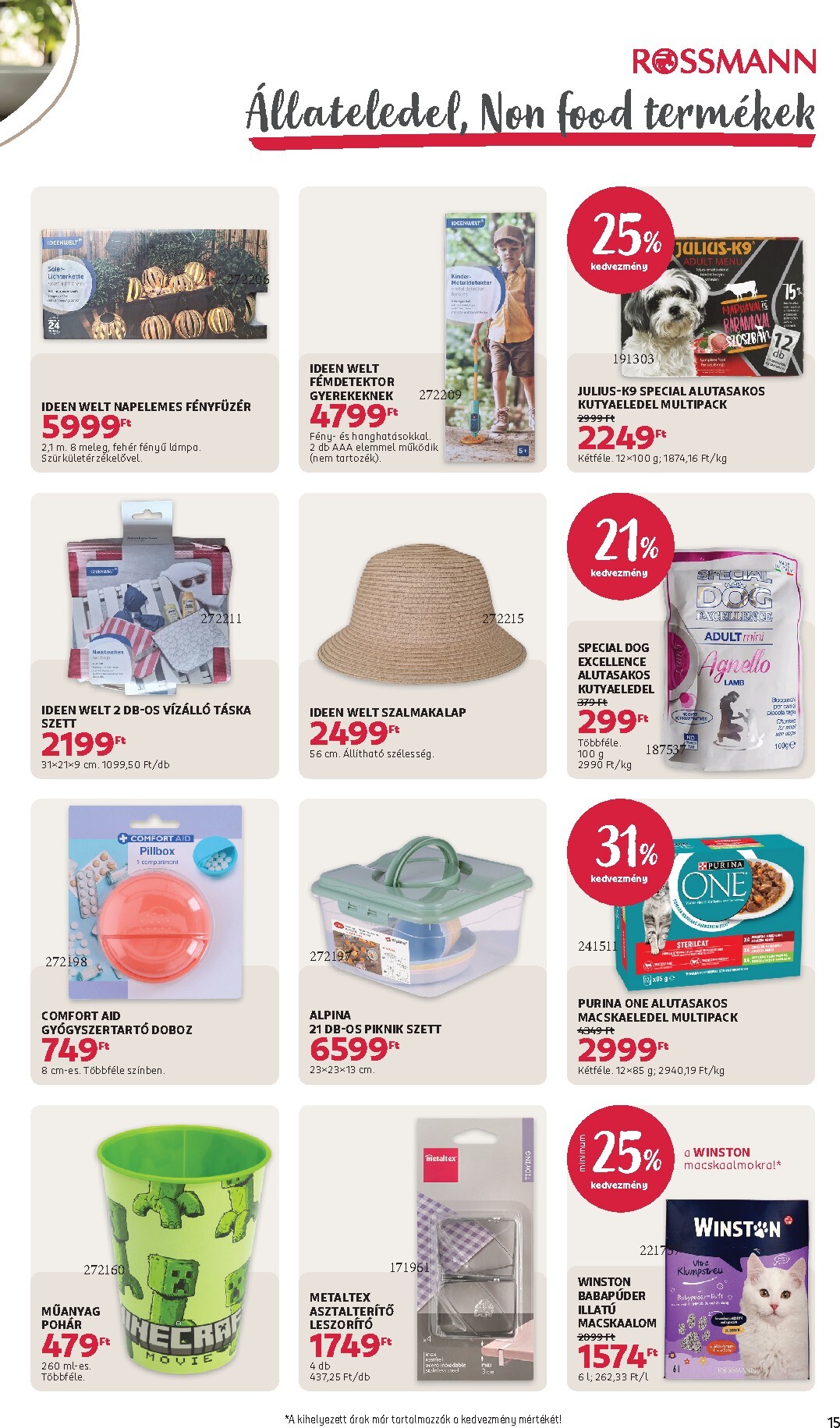 rossmann - Rossmann hirdetmény a következő hétre hétfőtől 2026.06.29.-tól péntektől 2026.07.03.-ig - page: 17