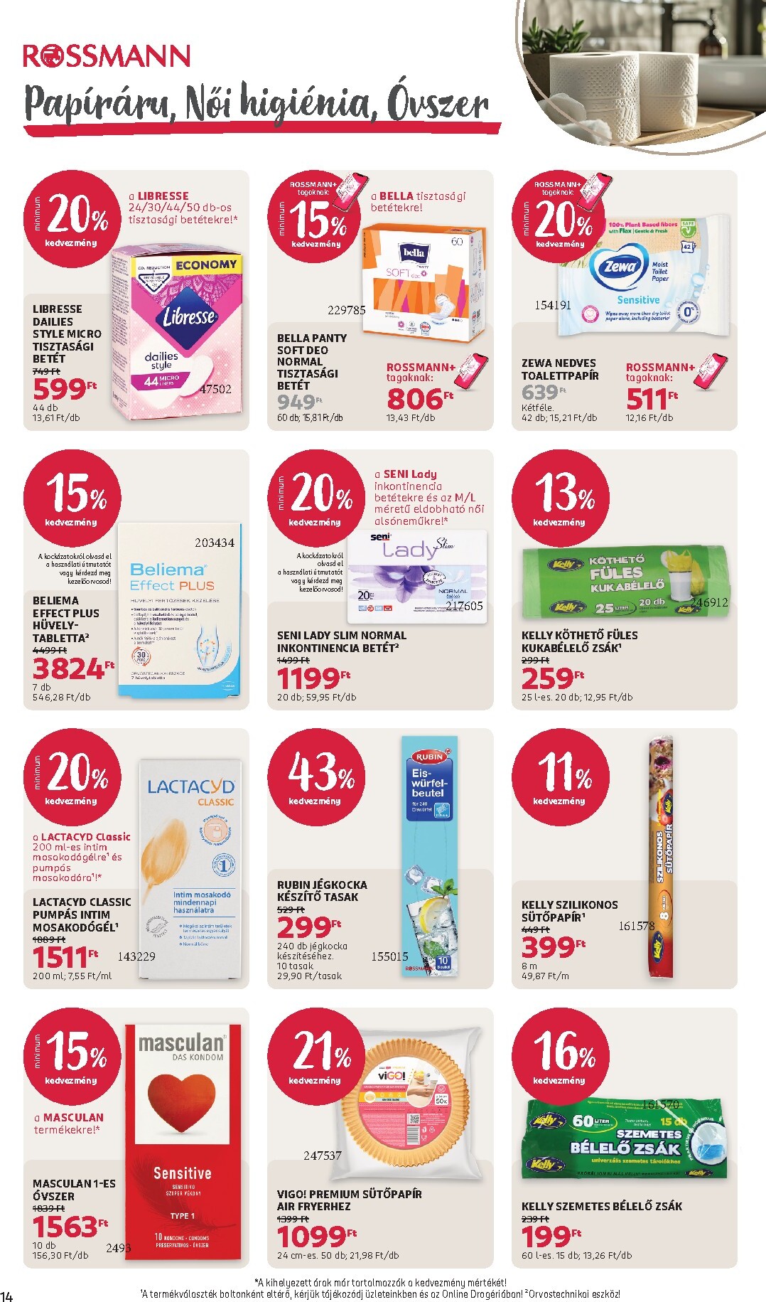 rossmann - Rossmann hirdetmény a következő hétre hétfőtől 2026.06.29.-tól péntektől 2026.07.03.-ig - page: 16