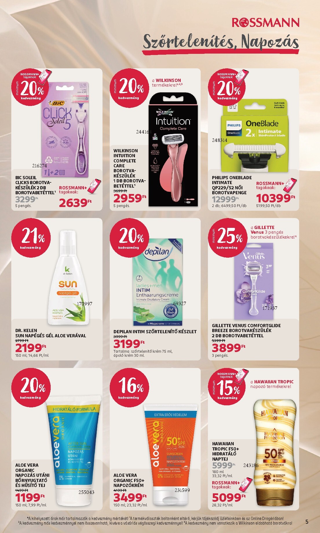 rossmann - Rossmann hirdetmény a következő hétre hétfőtől 2026.06.29.-tól péntektől 2026.07.03.-ig - page: 5