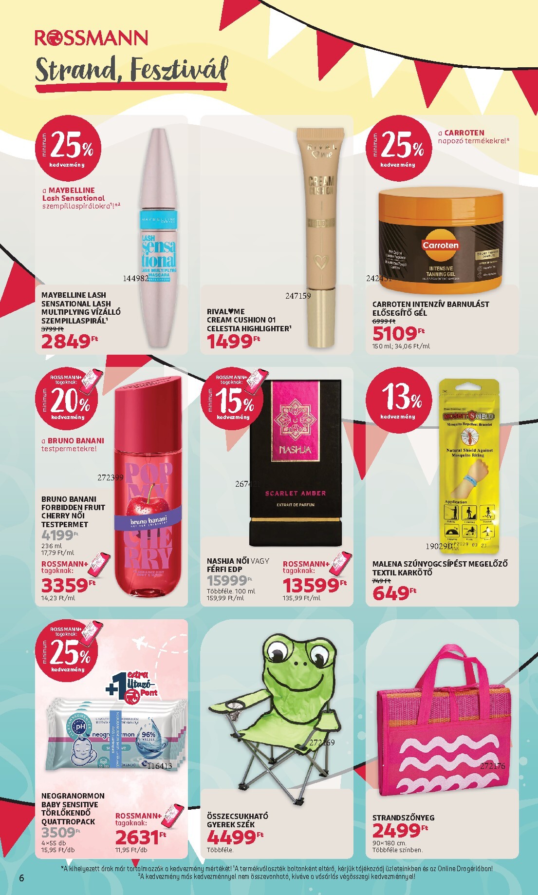 rossmann - Rossmann hirdetmény a következő hétre hétfőtől 2026.06.29.-tól péntektől 2026.07.03.-ig - page: 6