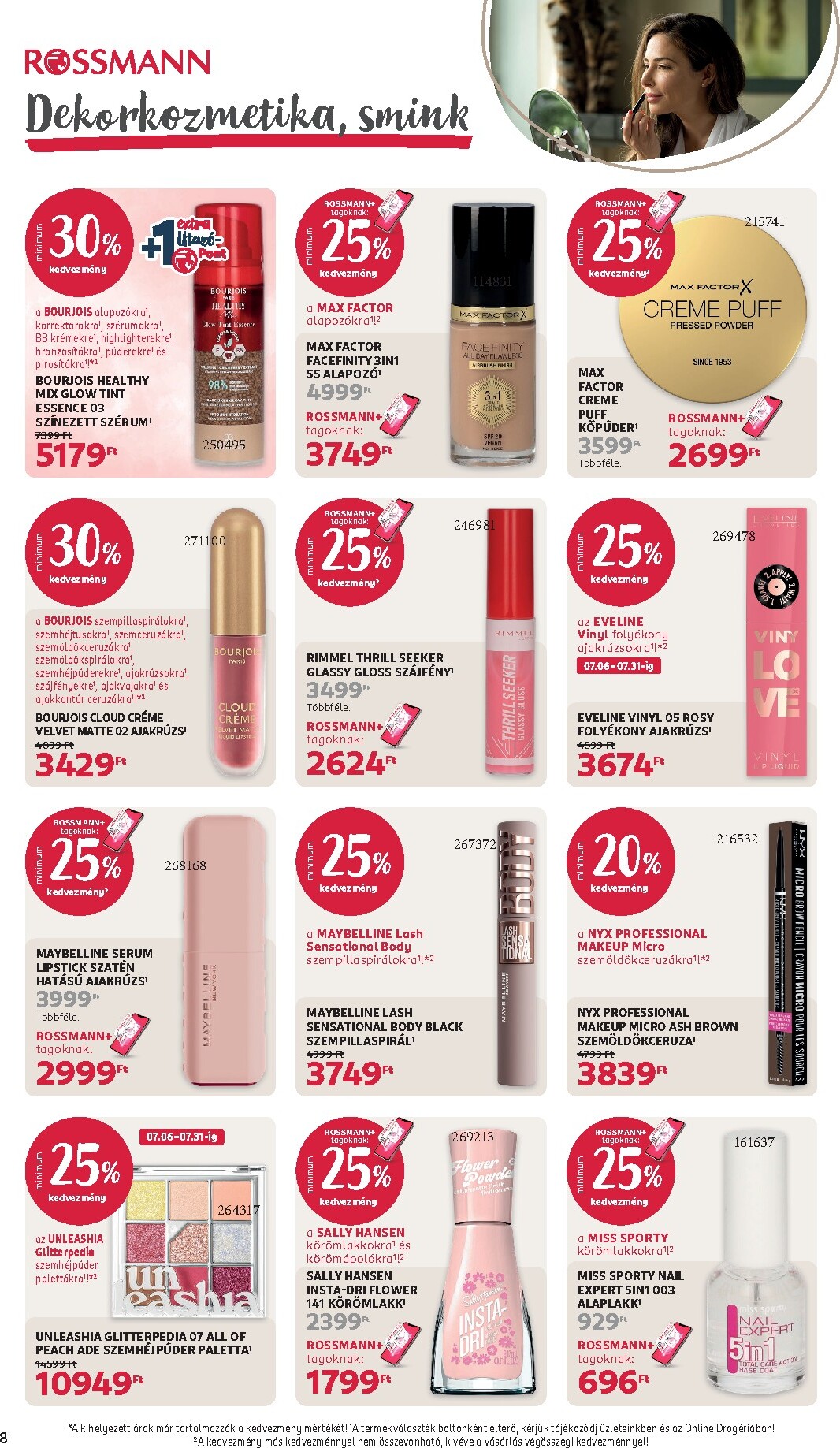 rossmann - Rossmann hirdetmény a következő hétre hétfőtől 2026.07.06.-tól péntektől 2026.07.17.-ig - page: 10