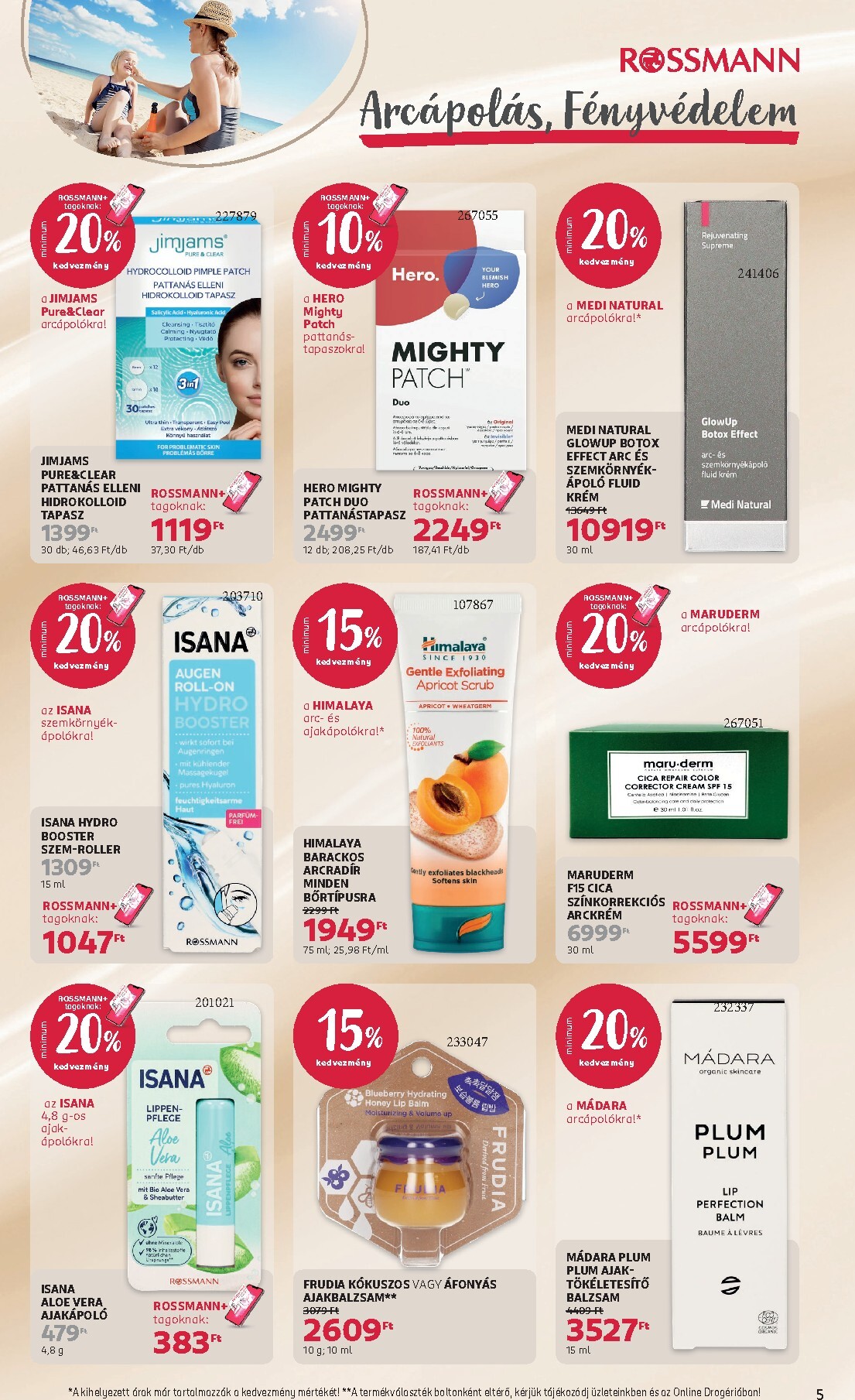 rossmann - Rossmann hirdetmény a következő hétre hétfőtől 2026.07.06.-tól péntektől 2026.07.17.-ig - page: 5
