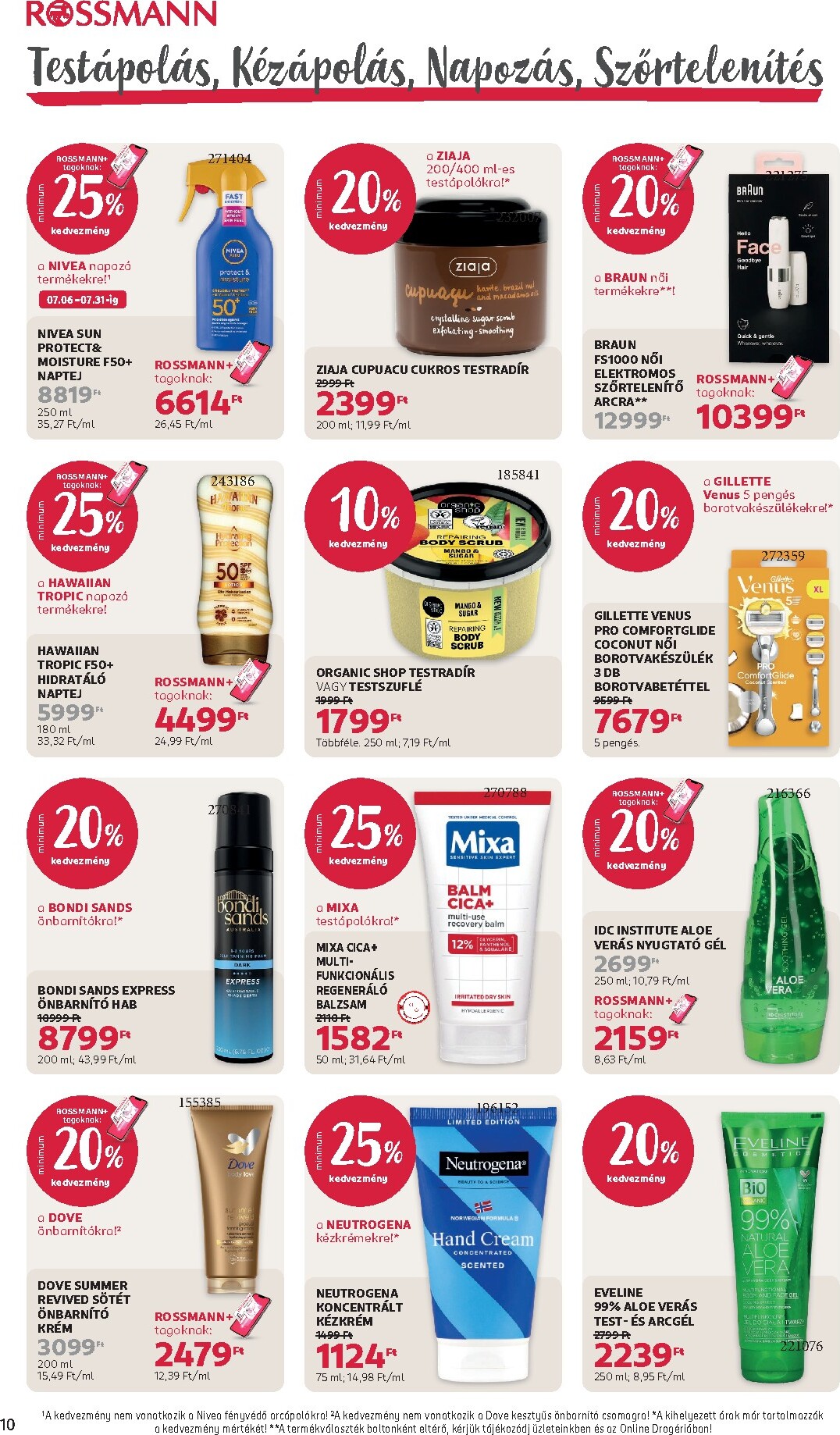 rossmann - Rossmann hirdetmény a következő hétre hétfőtől 2026.07.06.-tól péntektől 2026.07.17.-ig - page: 12