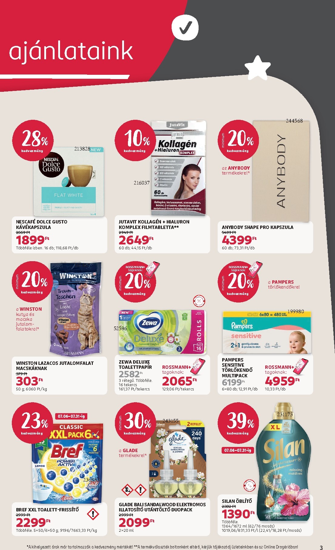 rossmann - Rossmann hirdetmény a következő hétre hétfőtől 2026.07.06.-tól péntektől 2026.07.17.-ig - page: 3